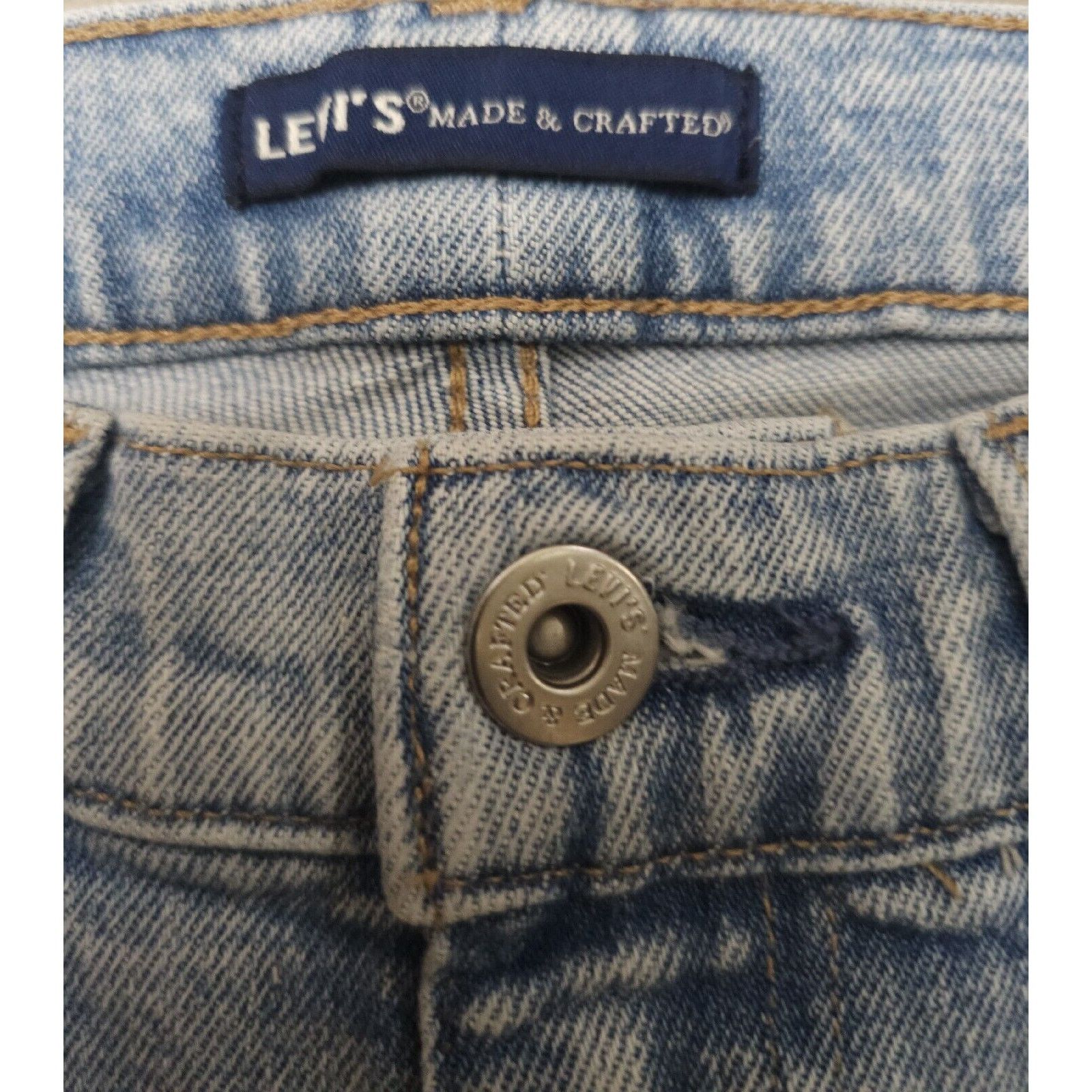 Levi's Levi’s Made And Crafted LMC 511 Light Indigo Selvedge 28×31 Size US 28 / EU 44 - 8 Thumbnail
