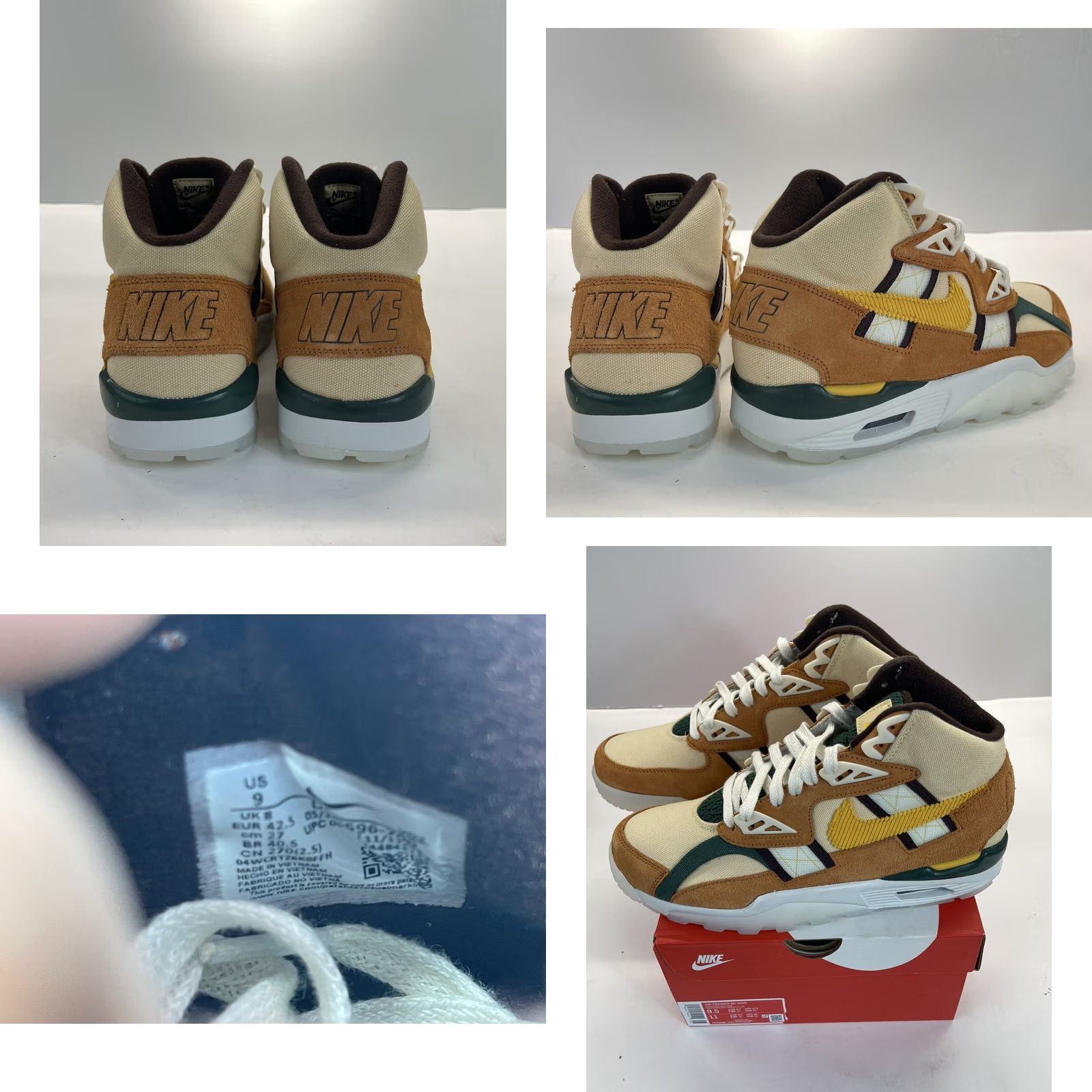 Nike Nike Air Trainer SC High Mens Size 9 Outdoor Pollen Cider 9 M D06696-700 New Size US 8 / EU 41 - 9 Thumbnail