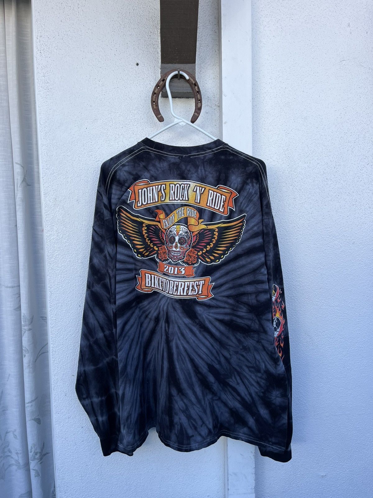 Grateful Dead Men's Rare 2013 Biketoberfest Grateful Dead x Longsleeve Size US L / EU 52-54 / 3 - 5 Thumbnail