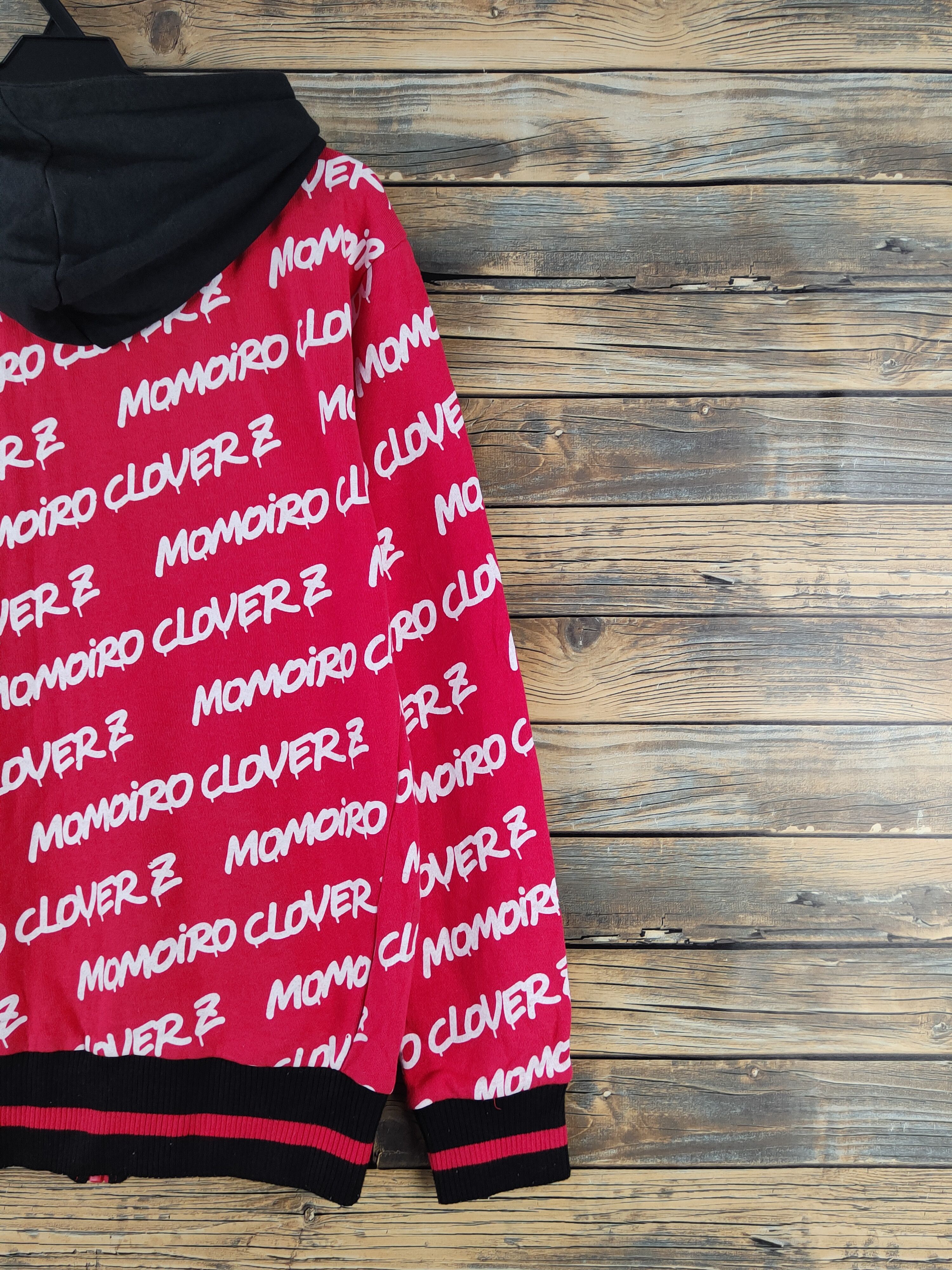 Anime DL Momoiro Clover Z Red Black Hoodie Sweaters #2495 Size US L / EU 52-54 / 3 - 9 Thumbnail