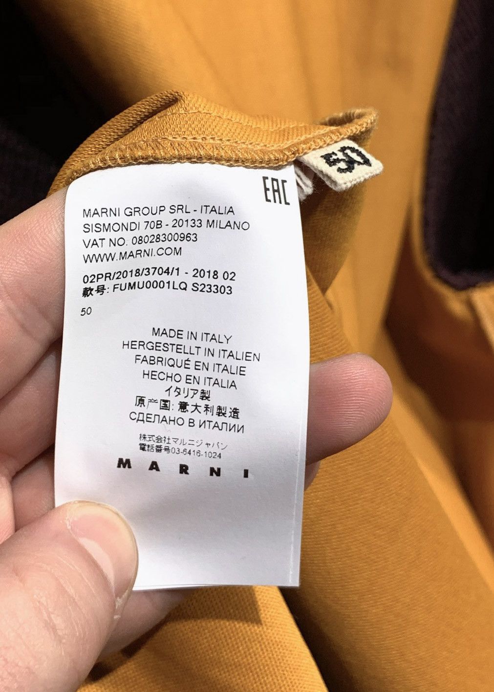 Marni Marni Yellow Burgundy Navy Colourblock Zip-up Track Sweater Size US M / EU 48-50 / 2 - 7 Thumbnail