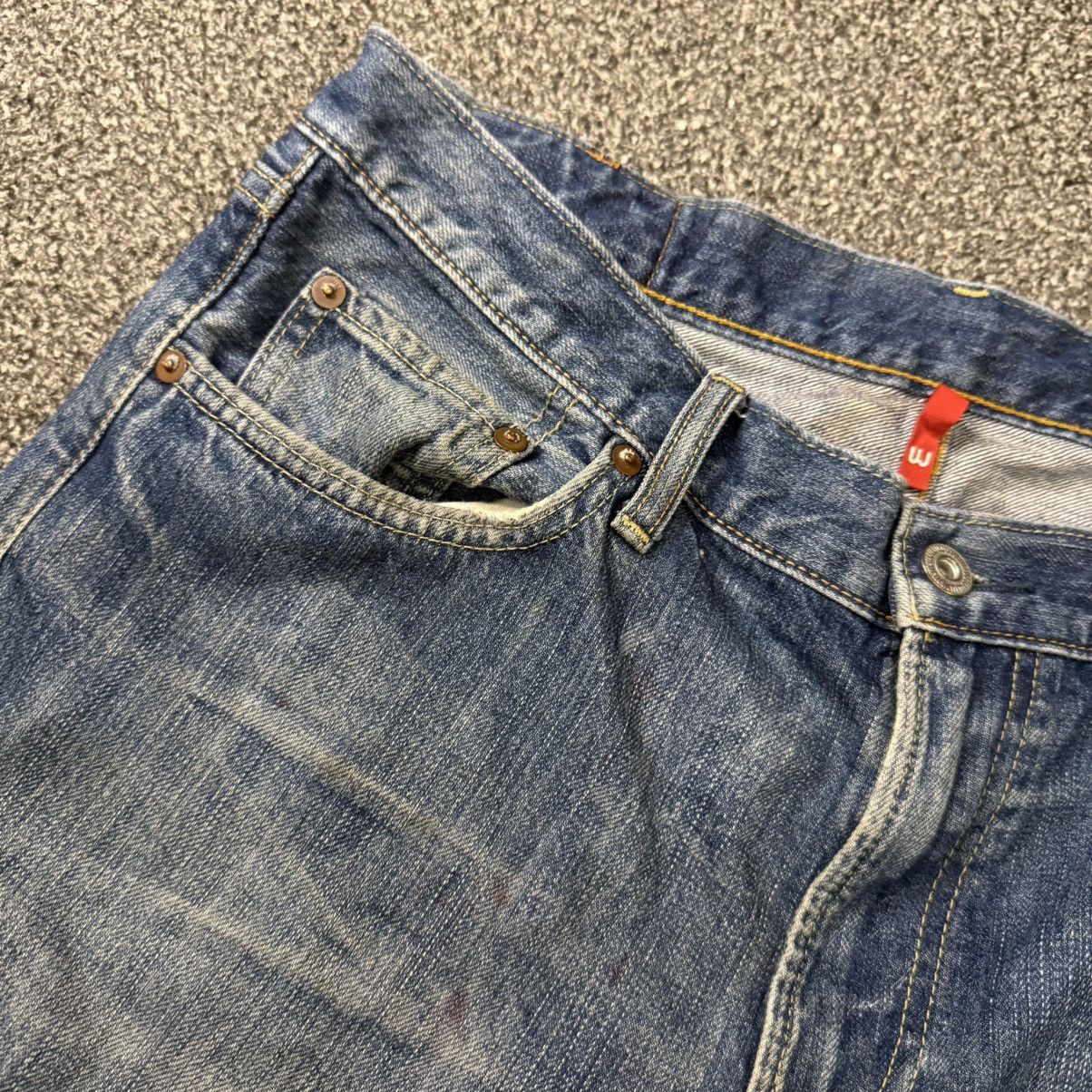 Undercover × Uniqlo 🔥🇯🇵 Vintage 90s Japanese Uniqlo S002 Denim W34 Size US 34 / EU 50 - 11 Thumbnail