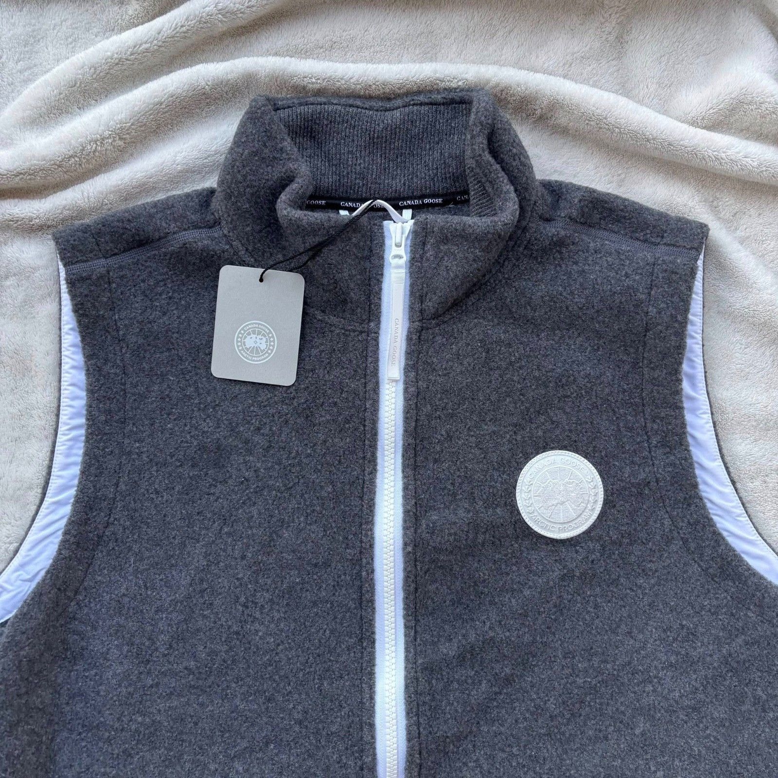 Canada Goose Canada Goose Quarry Grey Mersey Fleece Vest - 2XL - $650 Size US XXL / EU 58 / 5 - 2 Thumbnail