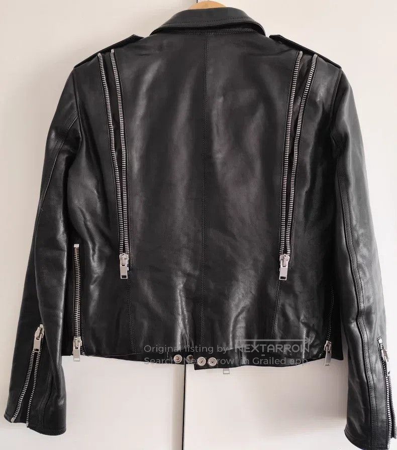 Saint Laurent Paris Saint Laurent Paris Zipper leather jacket Size XS / US 0-2 / IT 36-38 - 2 Thumbnail