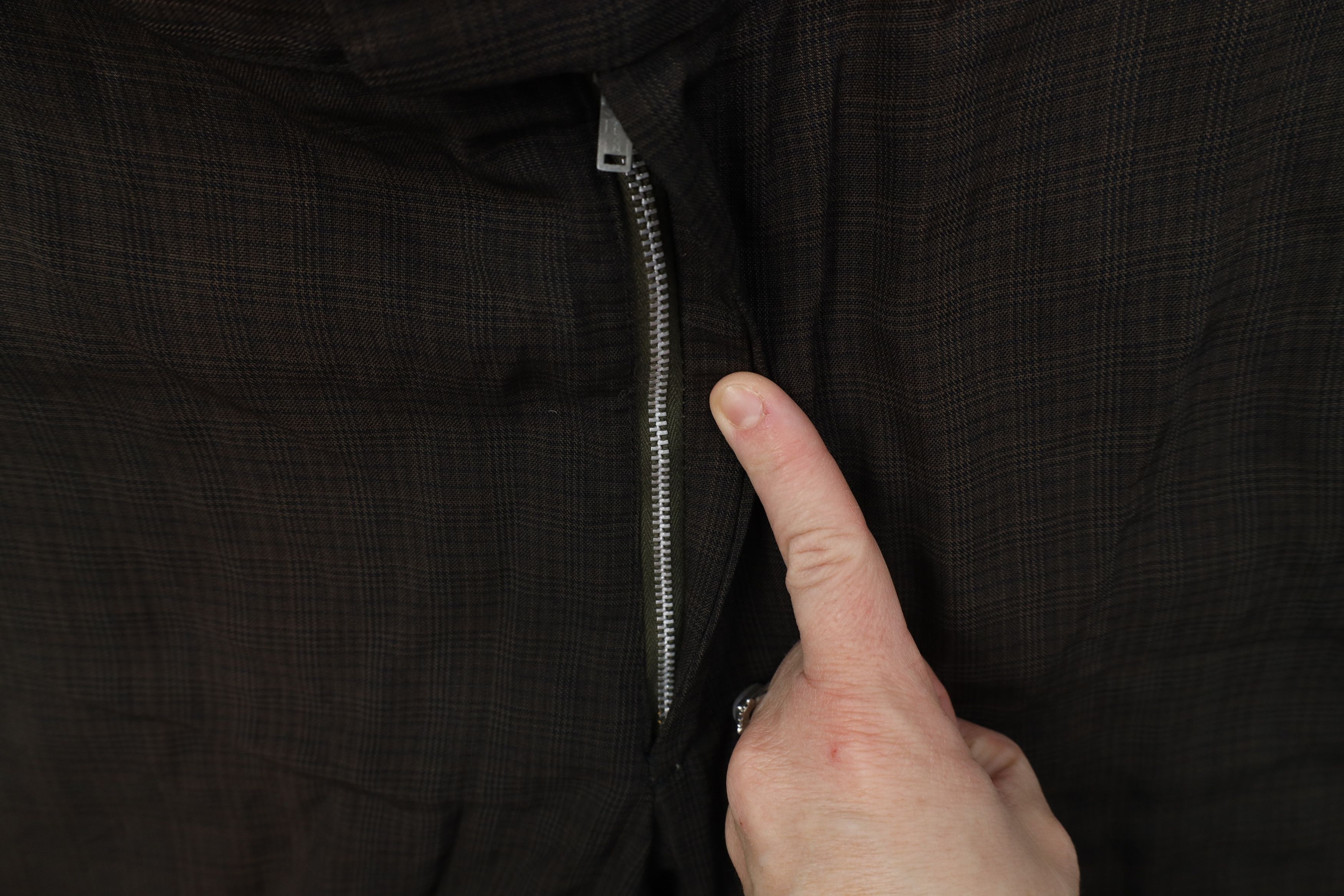 Vintage Vintage 50s Streetwear Rayon Gabardine Chino Pants Plaid Size US 32 / EU 48 - 6 Thumbnail