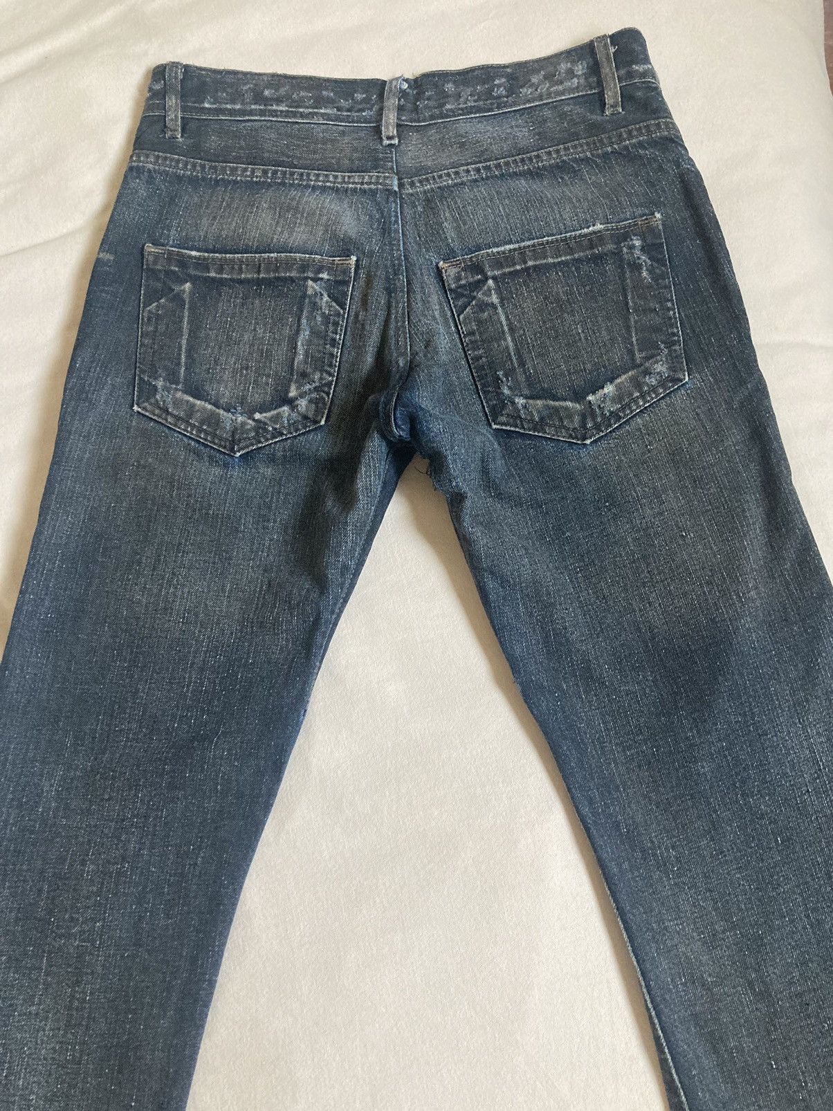 Rick Owens × Rick Owens Drkshdw Rick Owens Olmar Mirta era Denim Jean Size US 31 - 5 Thumbnail