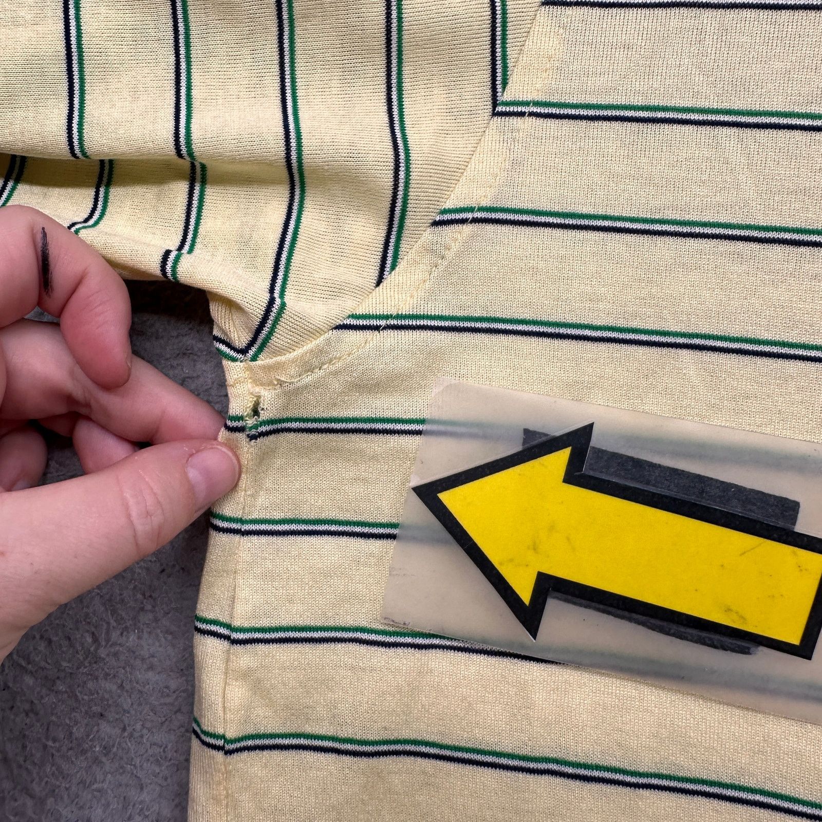 L.L. Bean Vintage 80s LL Bean Polo Shirt Mens XL Short Sleeve Striped Size US XL / EU 56 / 4 - 9 Thumbnail