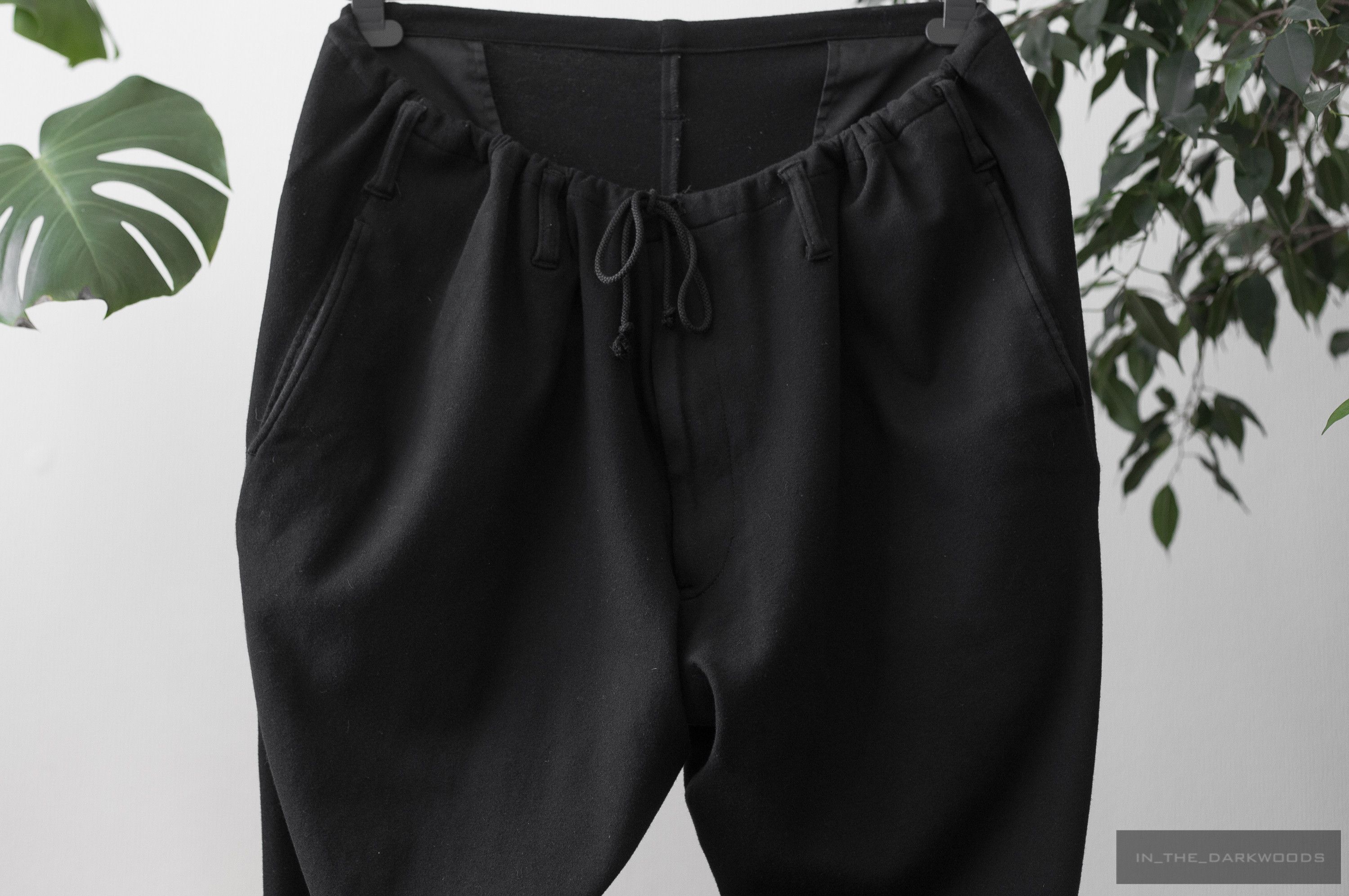 Yohji Yamamoto classic drawstring pants Size US 30 / EU 46 - 4 Thumbnail