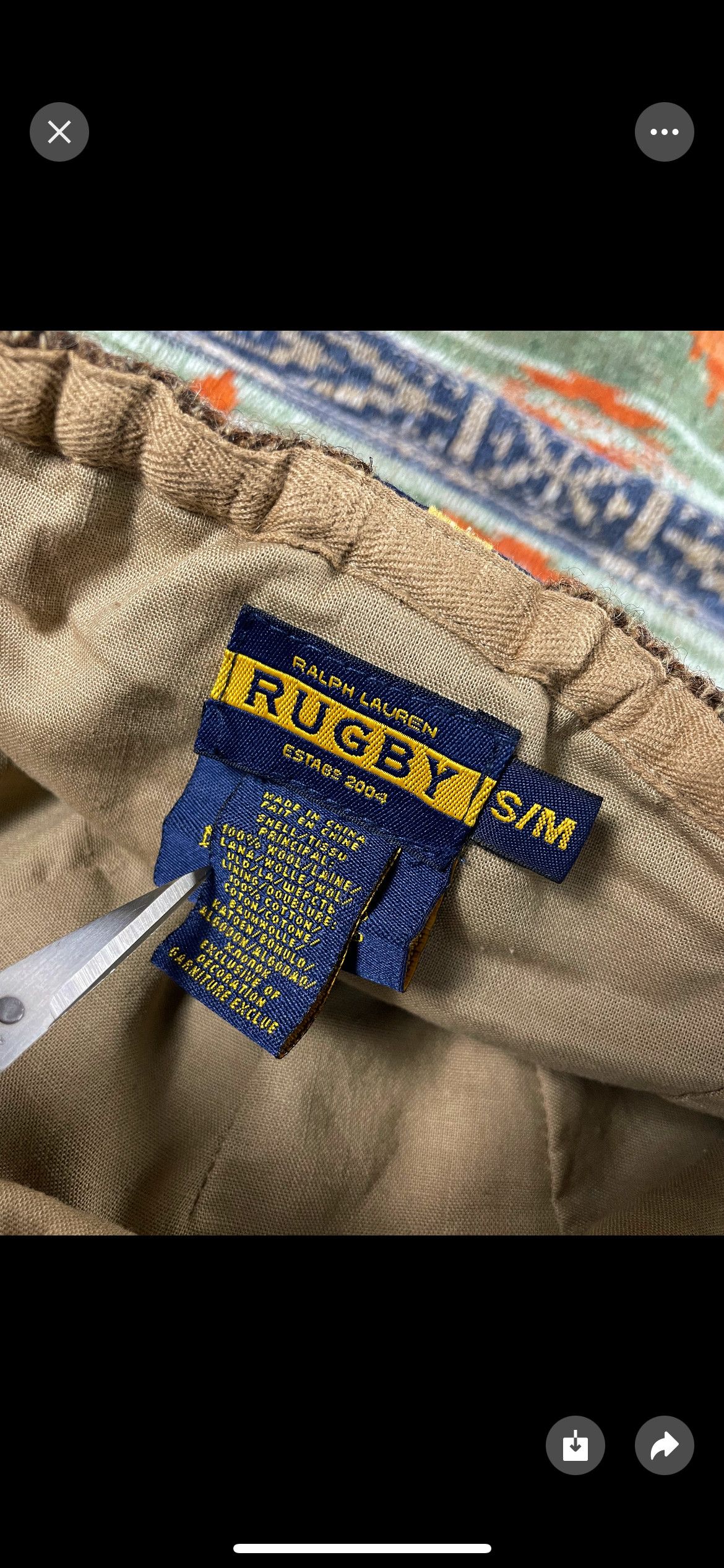 Ralph Lauren × Rugby Ralph Lauren Ralph Lauren Wool tweed Run Cycling Cap Limited Hat Size ONE SIZE - 9 Thumbnail
