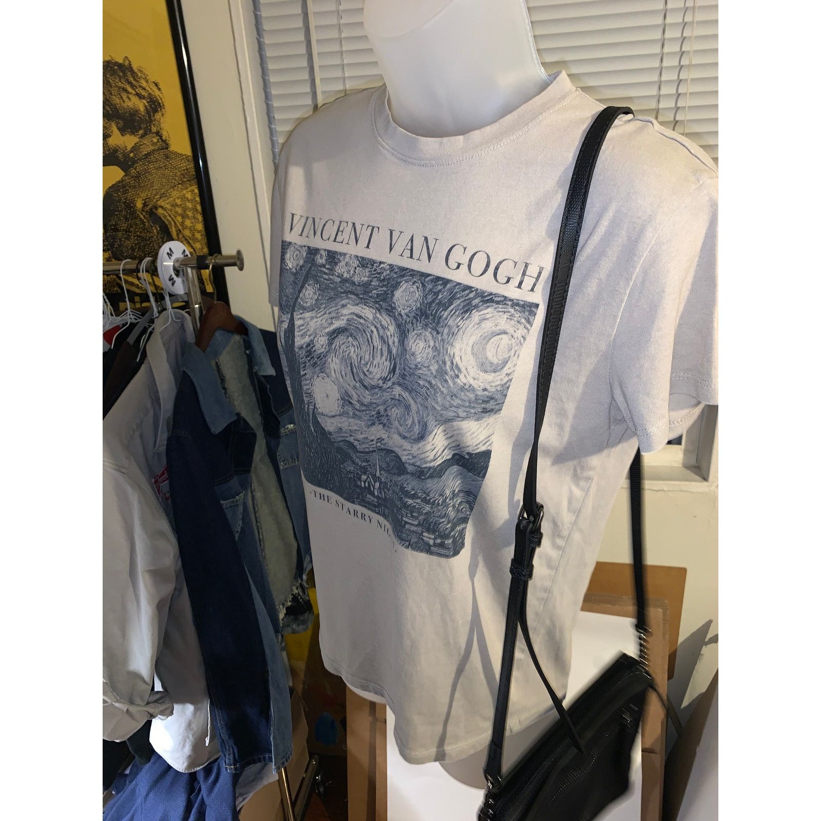 Other Van Gogh Starry Night T Shirt Beige XS Art Graphic Tee Size XS / US 0-2 / IT 36-38 - 5 Thumbnail