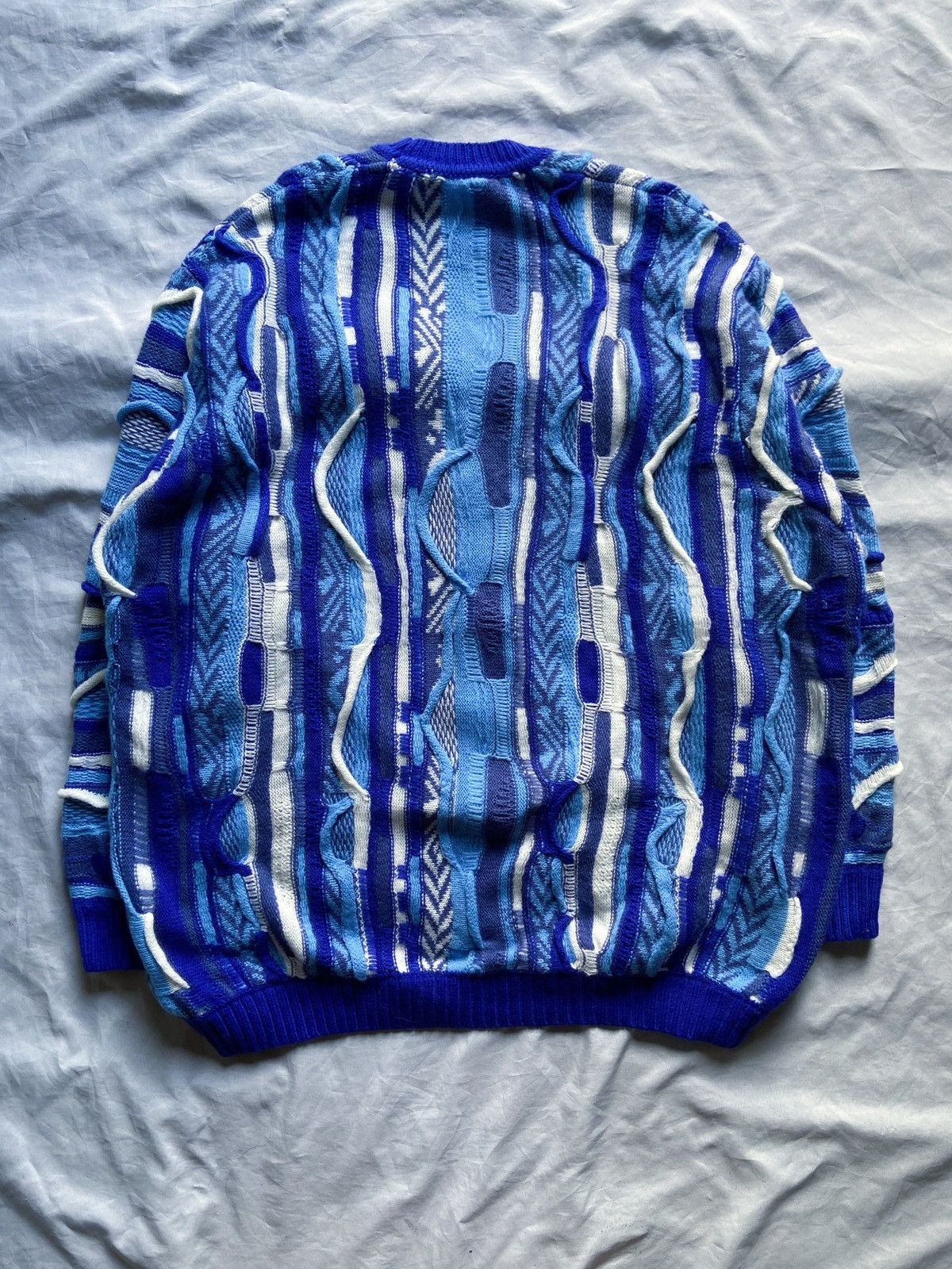 Japanese Brand JAPANESE COOGI STYLE THRIFTY CARDIGAN KNIT Size US XL / EU 56 / 4 - 2 Thumbnail