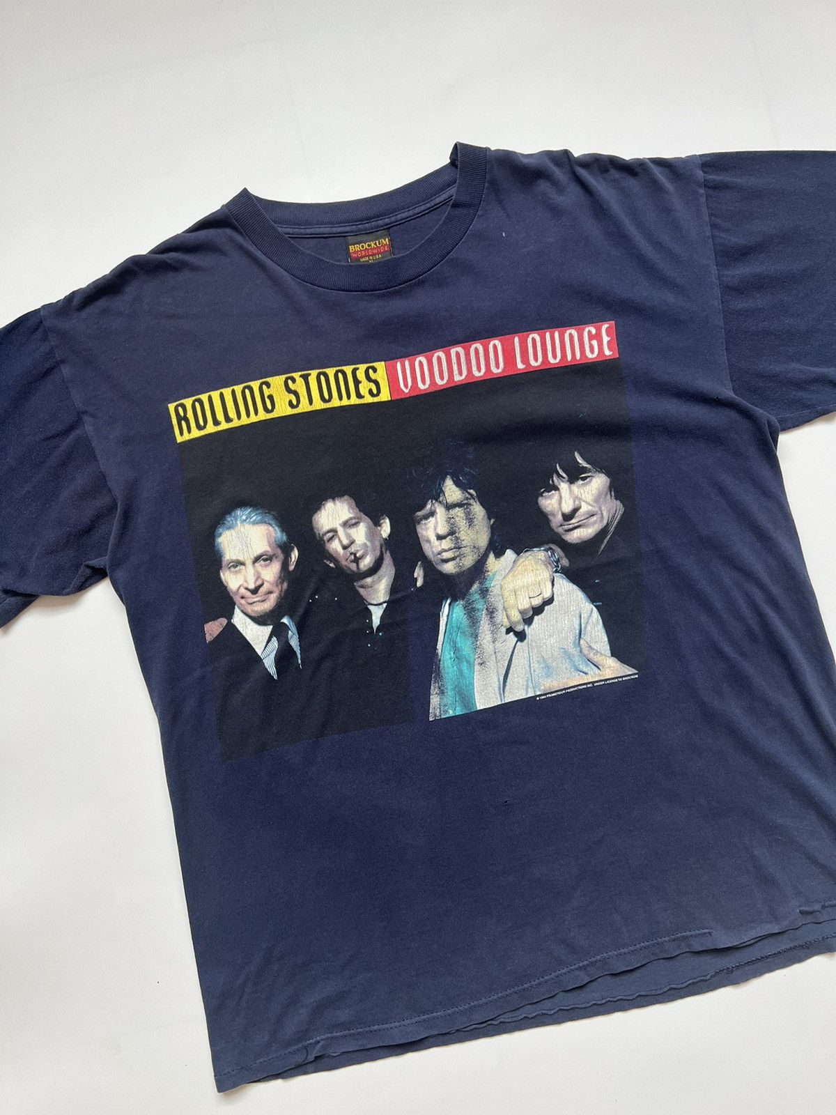 Band Tees 1990s Rolling Stones Voodoo Lounge Tour Size US XL / EU 56 / 4 - 7 Thumbnail