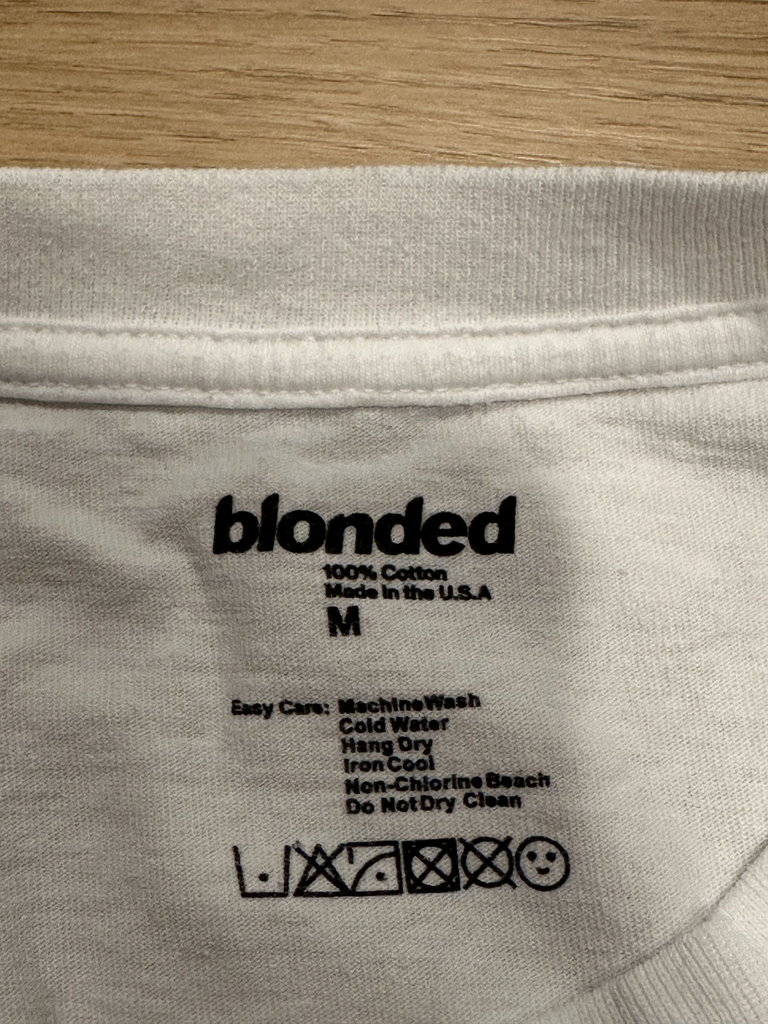 Frank Ocean Frank Ocean Blonded 2021 White Orange Tshirt Size US M / EU 48-50 / 2 - 4 Thumbnail