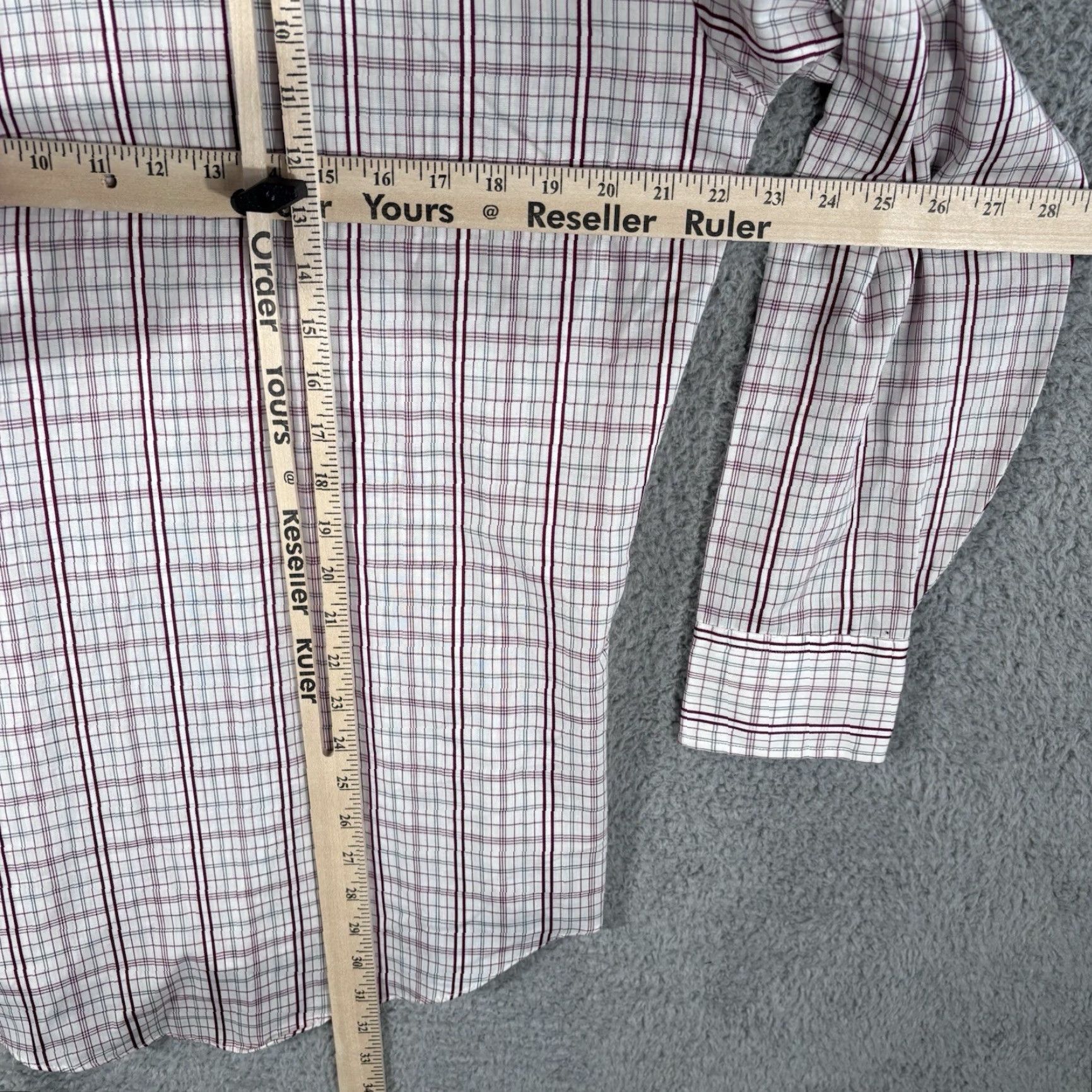 Vintage VINTAGE Plaid Shirt Mens XL Permanent Press Dacron Polyester Disco USA 70s 60s True Vintage Button-Up Size US XL / EU 56 / 4 - 5 Thumbnail