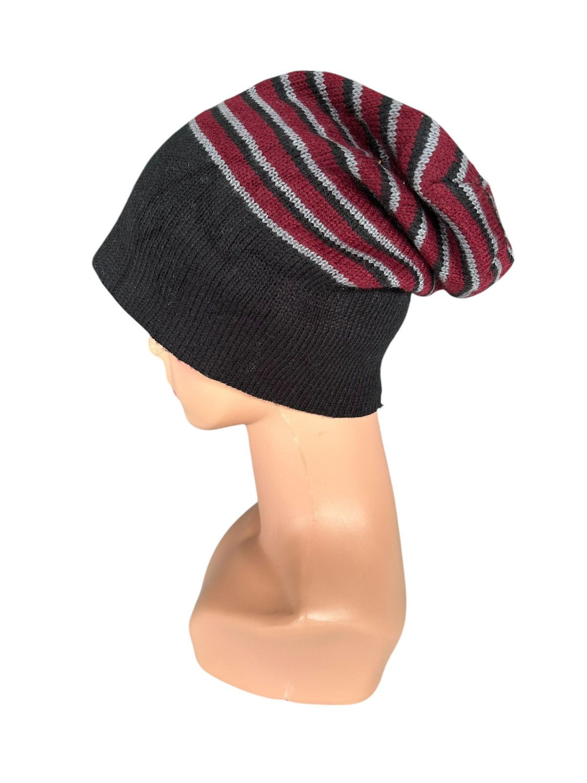 Japanese Brand × Kapital × Vintage Stripe Vintage Piko Beanie Hats Size ONE SIZE - 4 Thumbnail