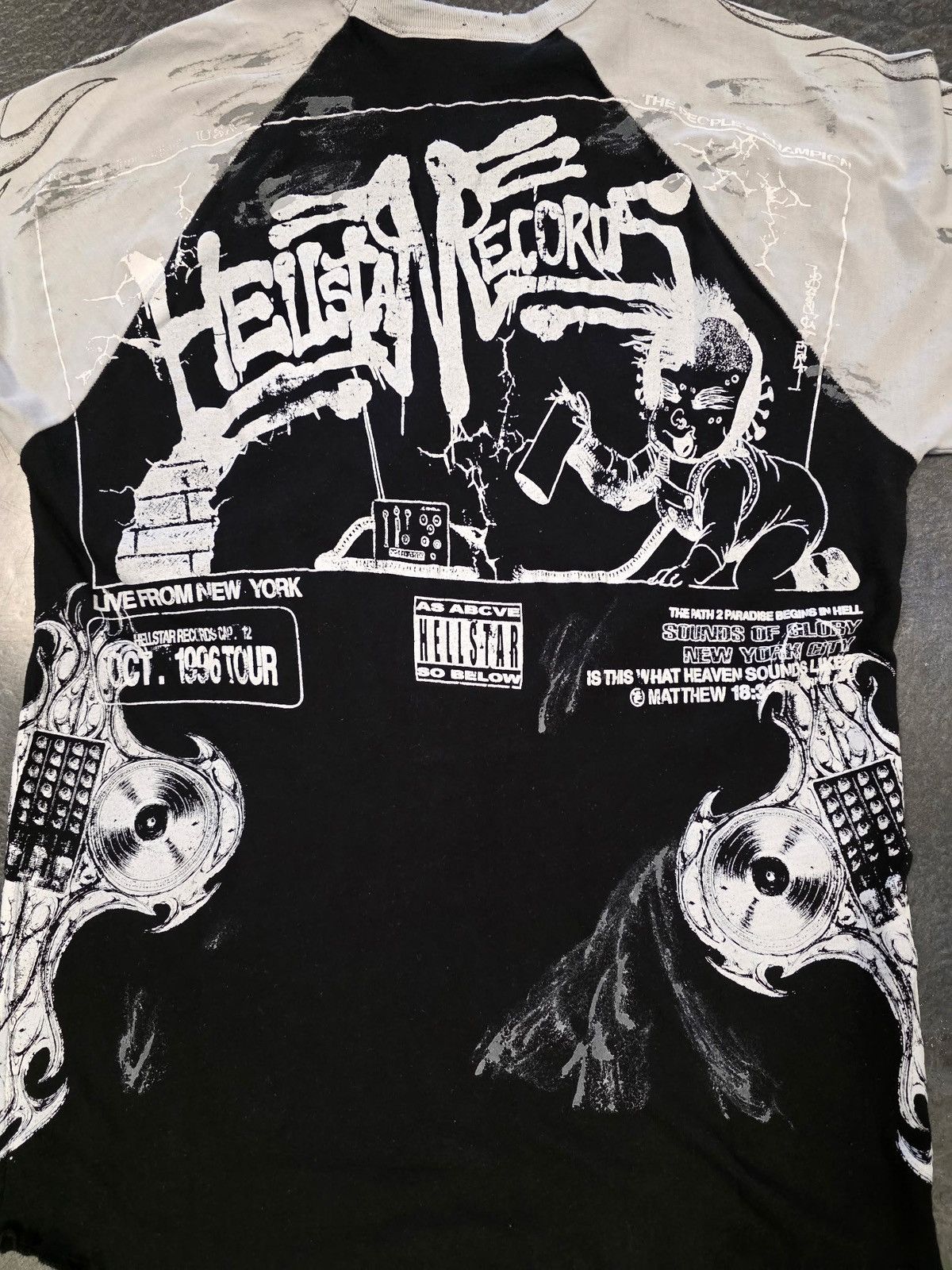 HELLSTAR Hellstar Record Baby Longsleeve Size US XXL / EU 58 / 5 - 5 Thumbnail