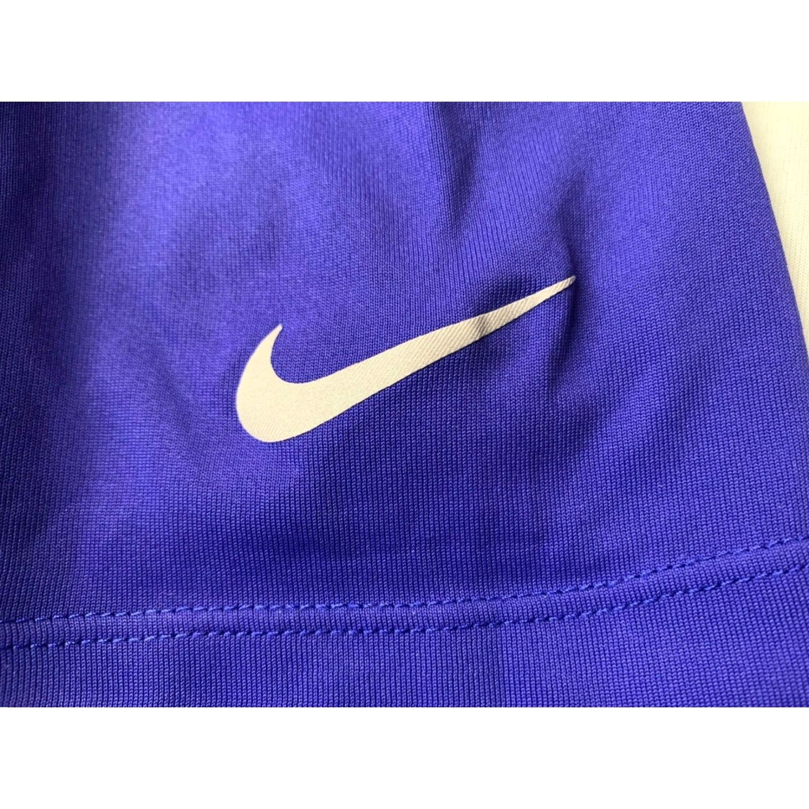Nike NIKE Golf Dri-FIT Polo Shirt Mens XL Blue White Yellow Polo Shirt Size US XL / EU 56 / 4 - 3 Thumbnail