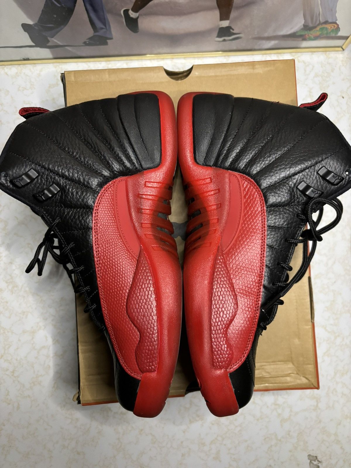 Jordan Brand Air Jordan 12 Retro 2016 Flu Game 2016 Size US 9 / EU 42 - 3 Thumbnail