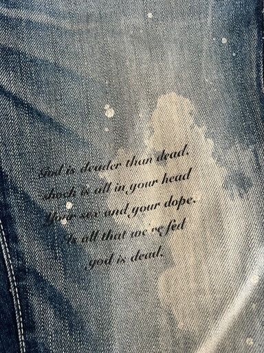 Vanquish Vanquish Gold distressed blue jeans Size 26" / US 2 / IT 38 - 4 Thumbnail