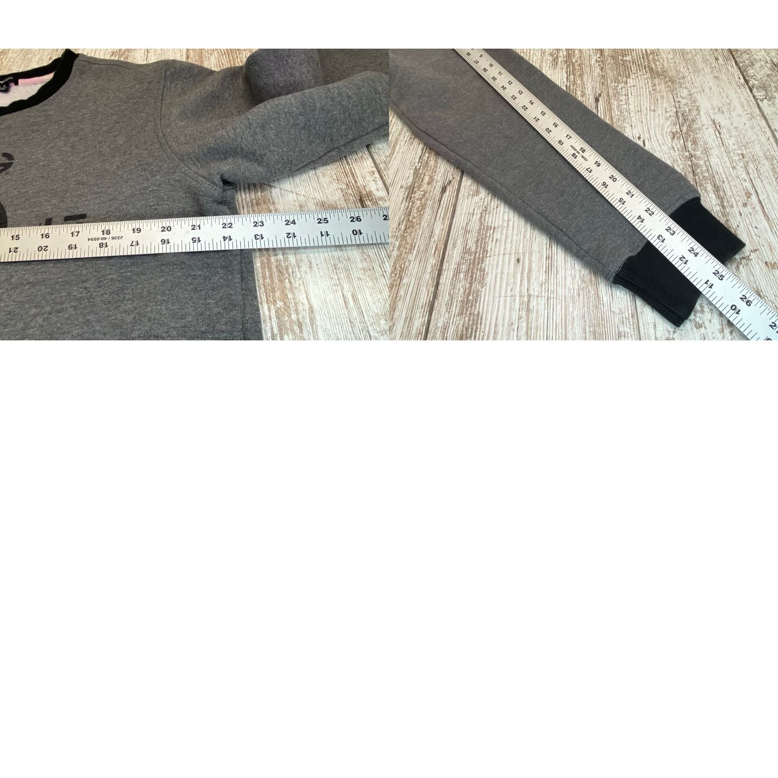 Vintage LRG Sweater Sweatshirt Mens Medium Gray Black Pullover Lifted Research Group Size US M / EU 48-50 / 2 - 8 Thumbnail