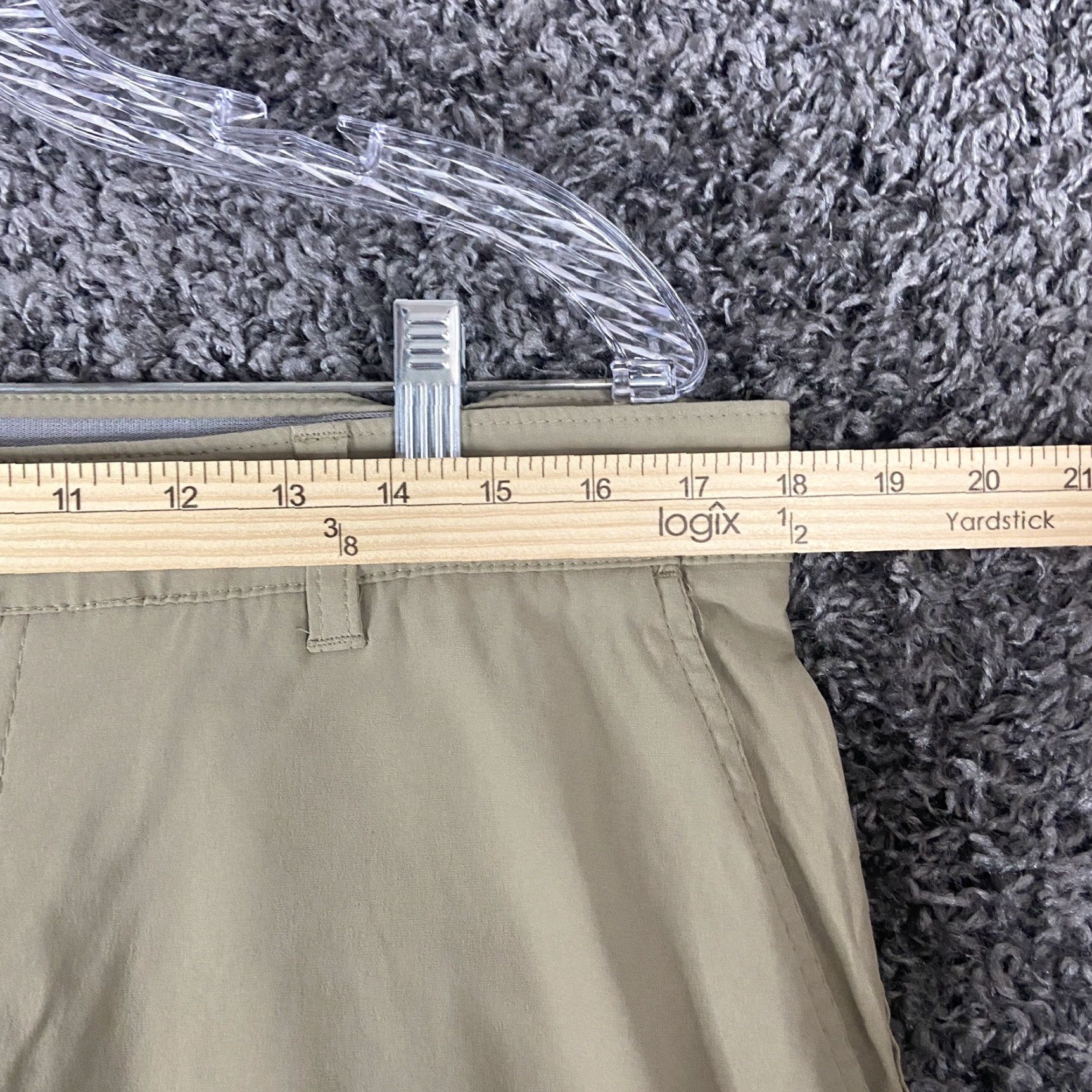 Vintage UB Tech Pants Men’s 36x29 Beige Chino Regular Inseam 29 Mens Size US 36 / EU 52 - 7 Thumbnail