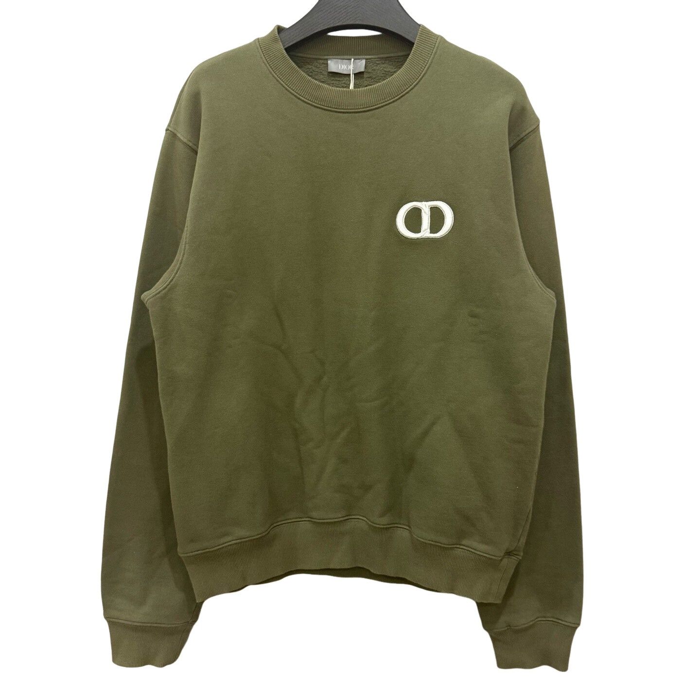 Dior Dior CD Logo Embroidered Sweatshirt Size L Size US L / EU 52-54 / 3 - 1 Thumbnail
