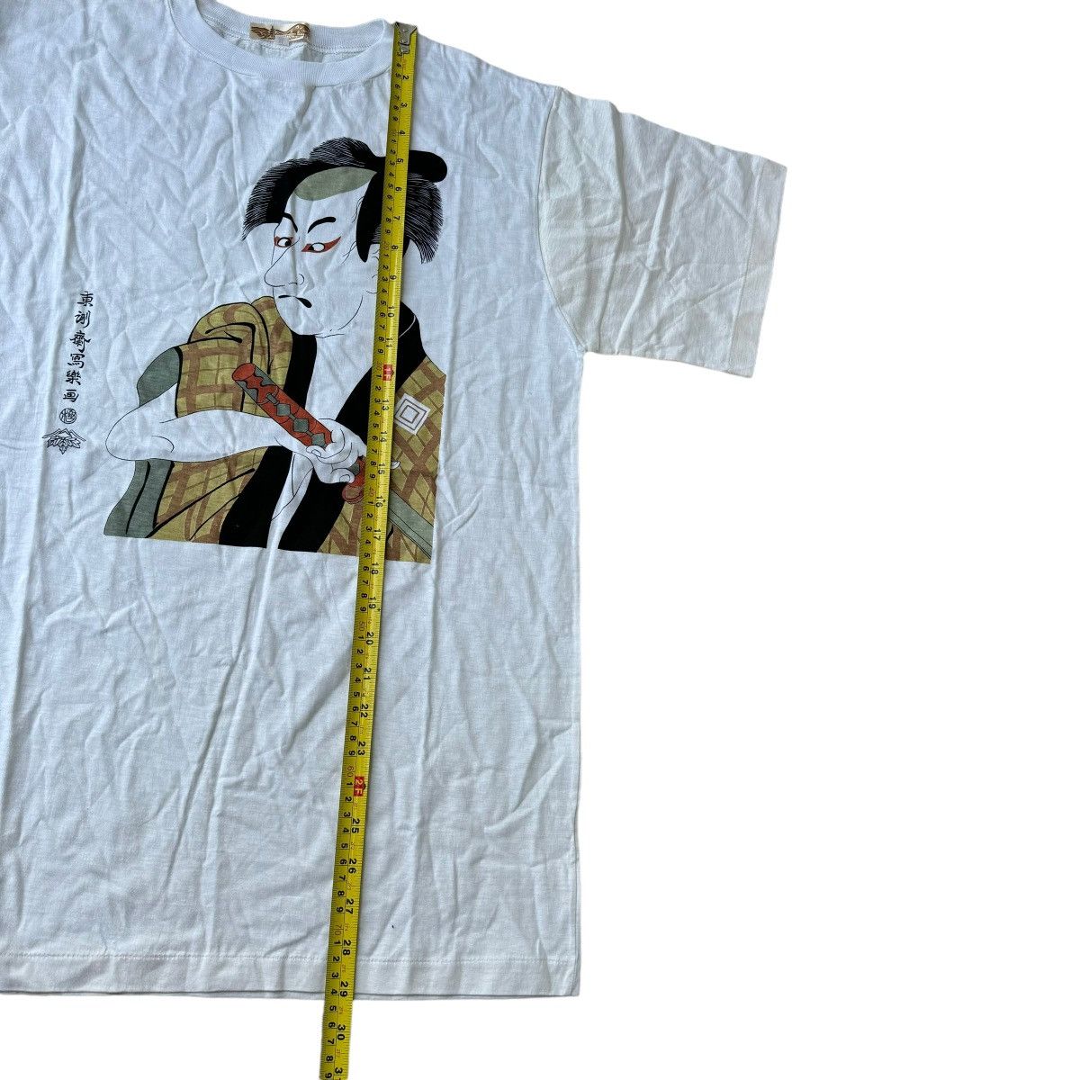Japanese Brand × Vintage 80s JAPAN MADE! UKIYO JAPANESE ART GRAPHIC TEE SHIRT VINTAGE Size US XL / EU 56 / 4 - 5 Thumbnail