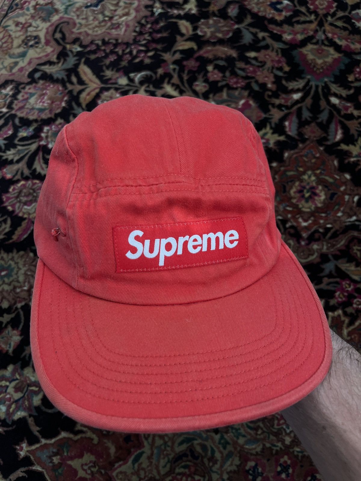Supreme Supreme box logo zipper camp cap Size ONE SIZE - 2 Thumbnail