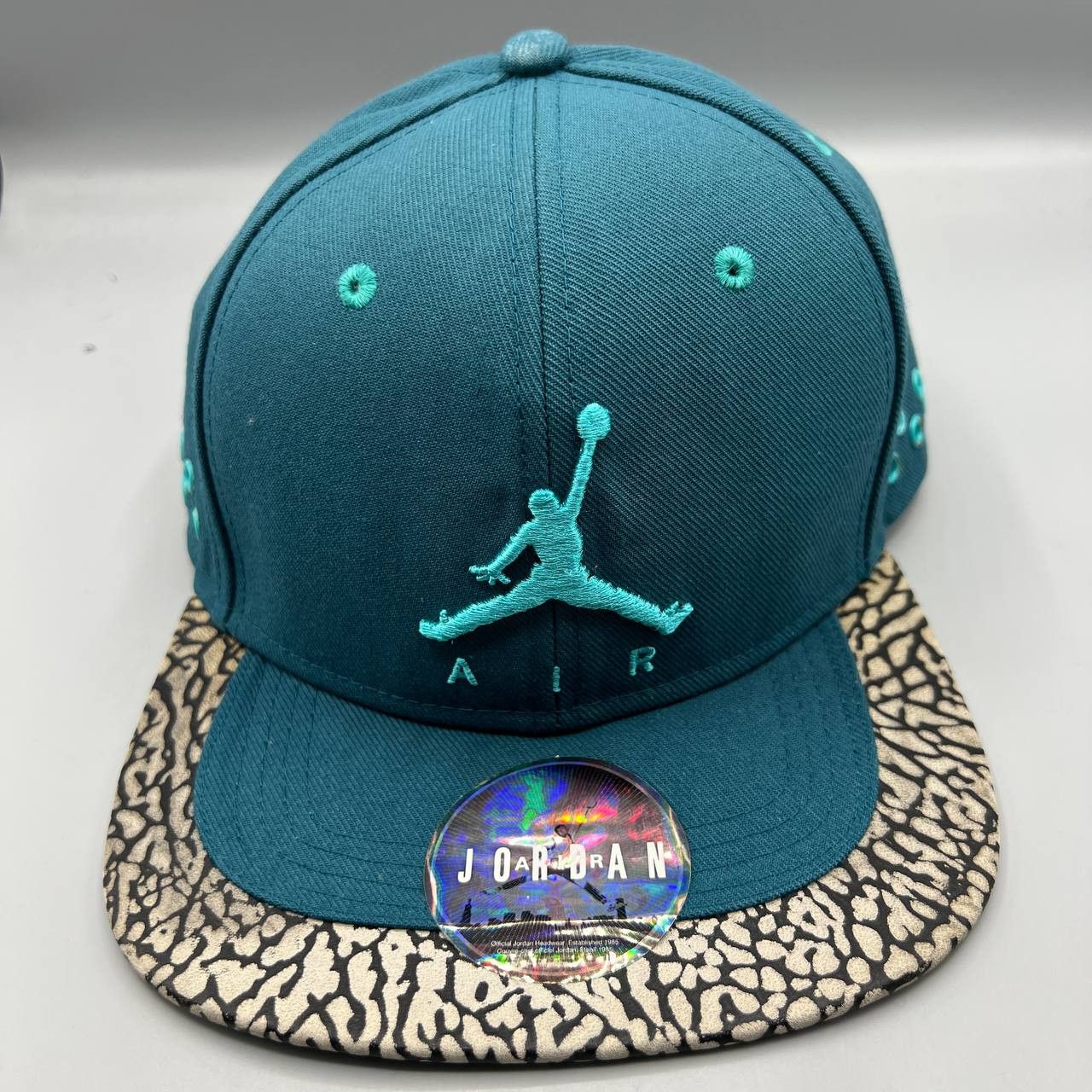Jordan Brand Air Jordan Hat Men Cement Elephant Jumpman Strap Back Cap ...