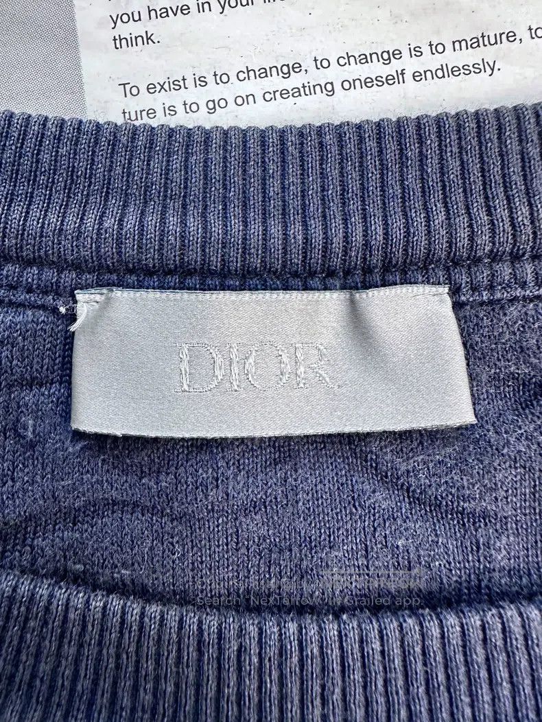 Dior Dior Printed round-neck towel short-sleeved T-shirt Size US L / EU 52-54 / 3 - 8 Thumbnail