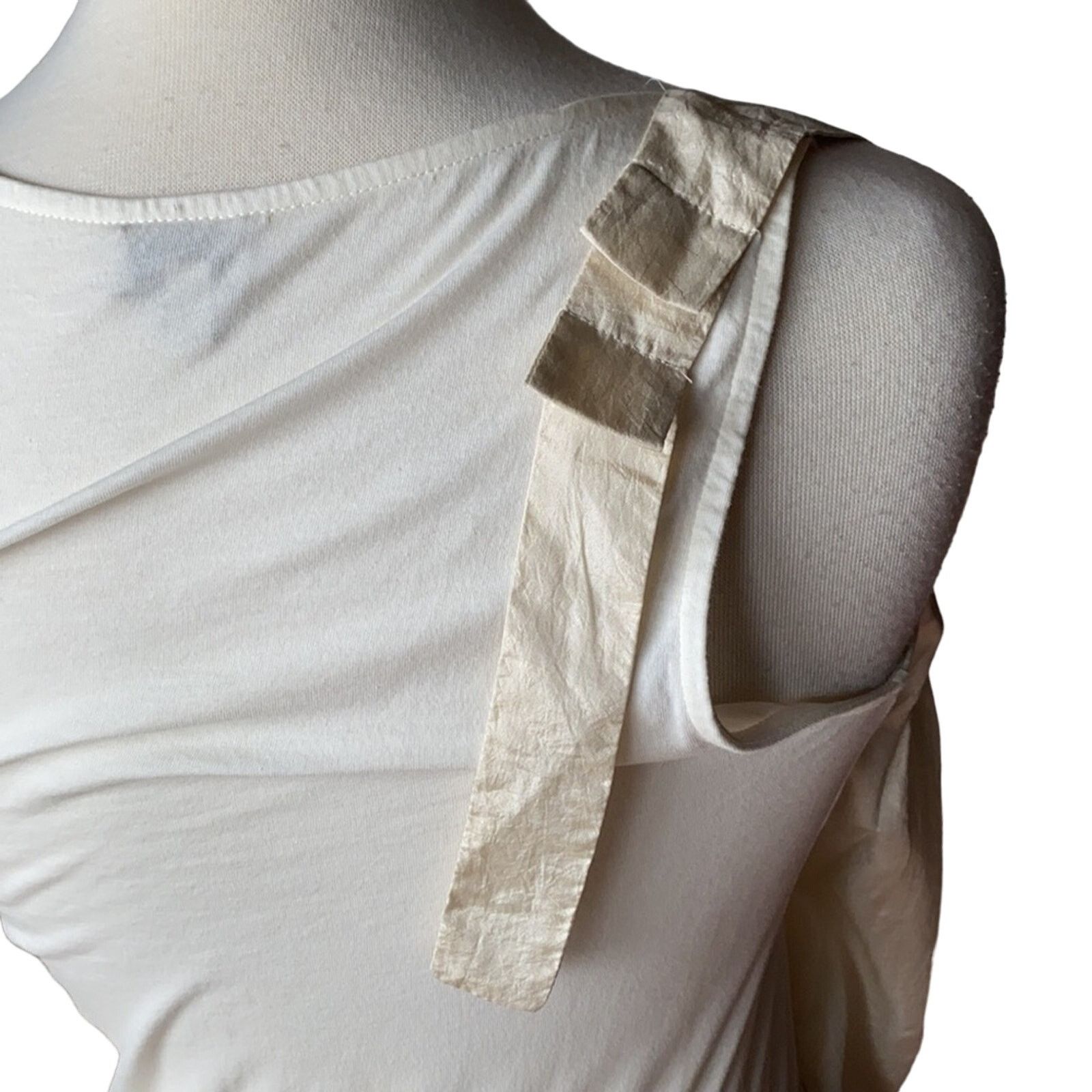 Hoss Intropia HOSS INTROPIA Grecian Silk Tunic Cream Tan Medium Size M / US 6-8 / IT 42-44 - 7 Thumbnail