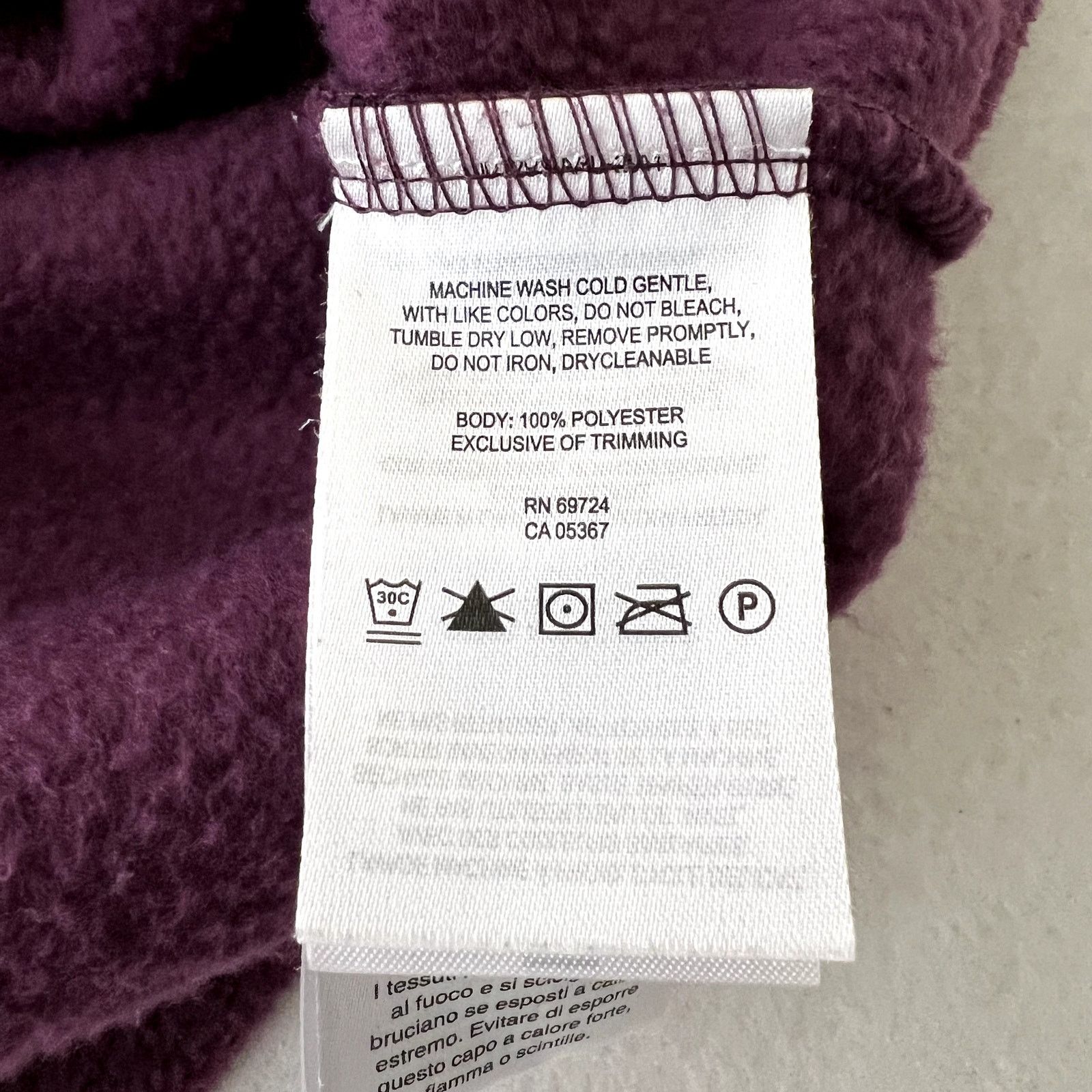 Columbia Columbia Purple Full Zip Fleece Vest Size L / US 10 / IT 46 - 7 Thumbnail