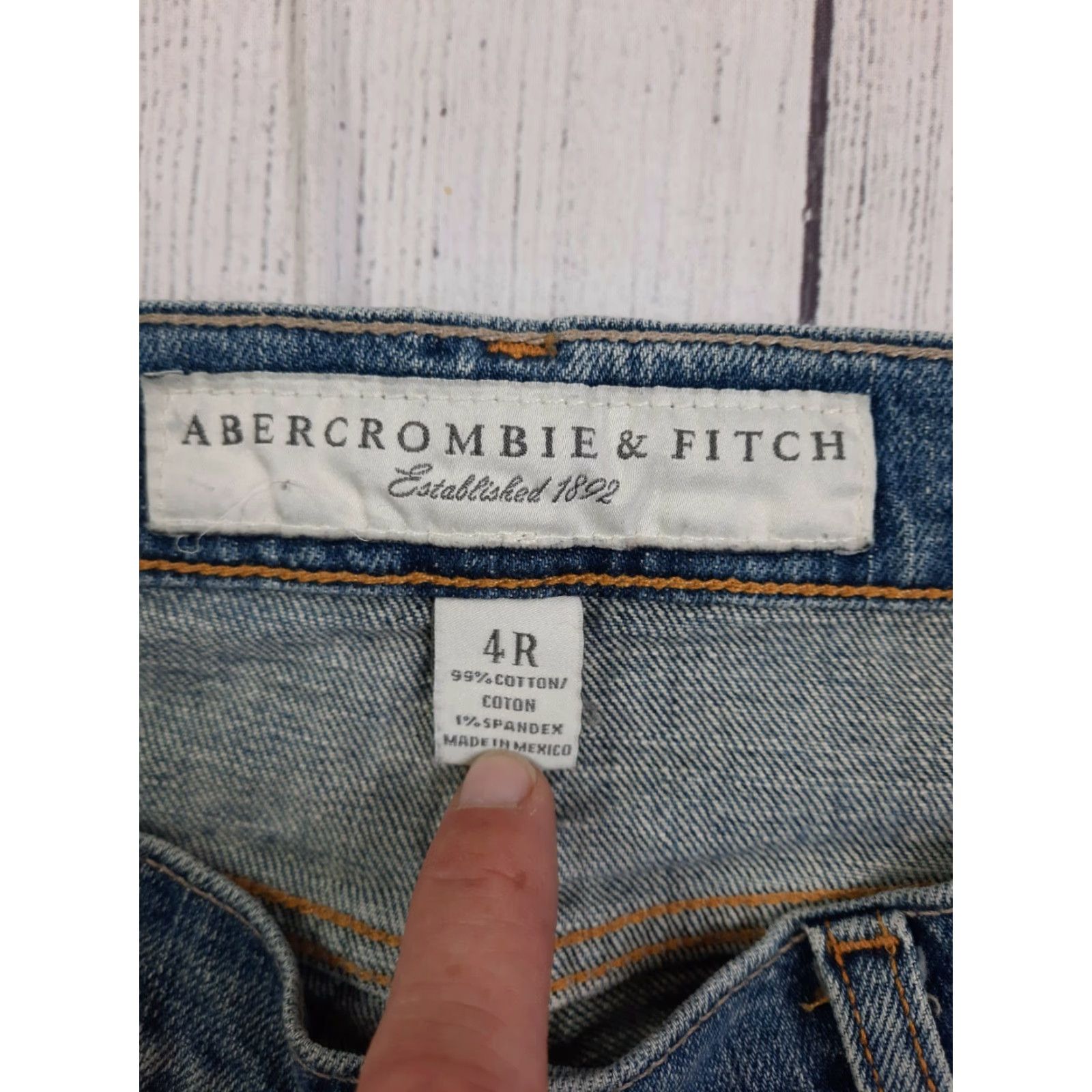 Abercrombie & Fitch VINTAGE Abercrombie & Fitch Women's Jeans Size 4 Denim Flared 29x32 Blue 2000s Womens Jeans Size 27" / US 4 / IT 40 - 3 Thumbnail