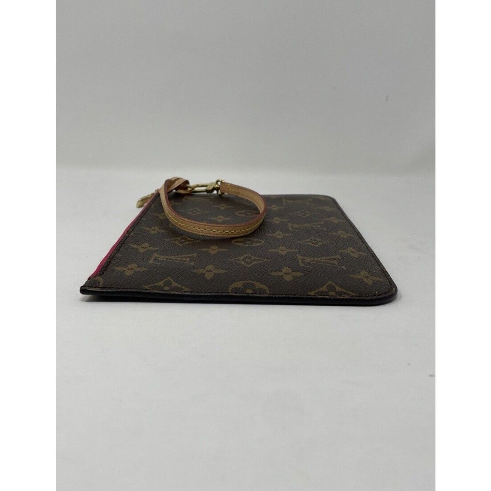 Louis Vuitton LOUIS VUITTON Large Monogram Pink Pouch Pochette Clutch Size ONE SIZE - 9 Thumbnail