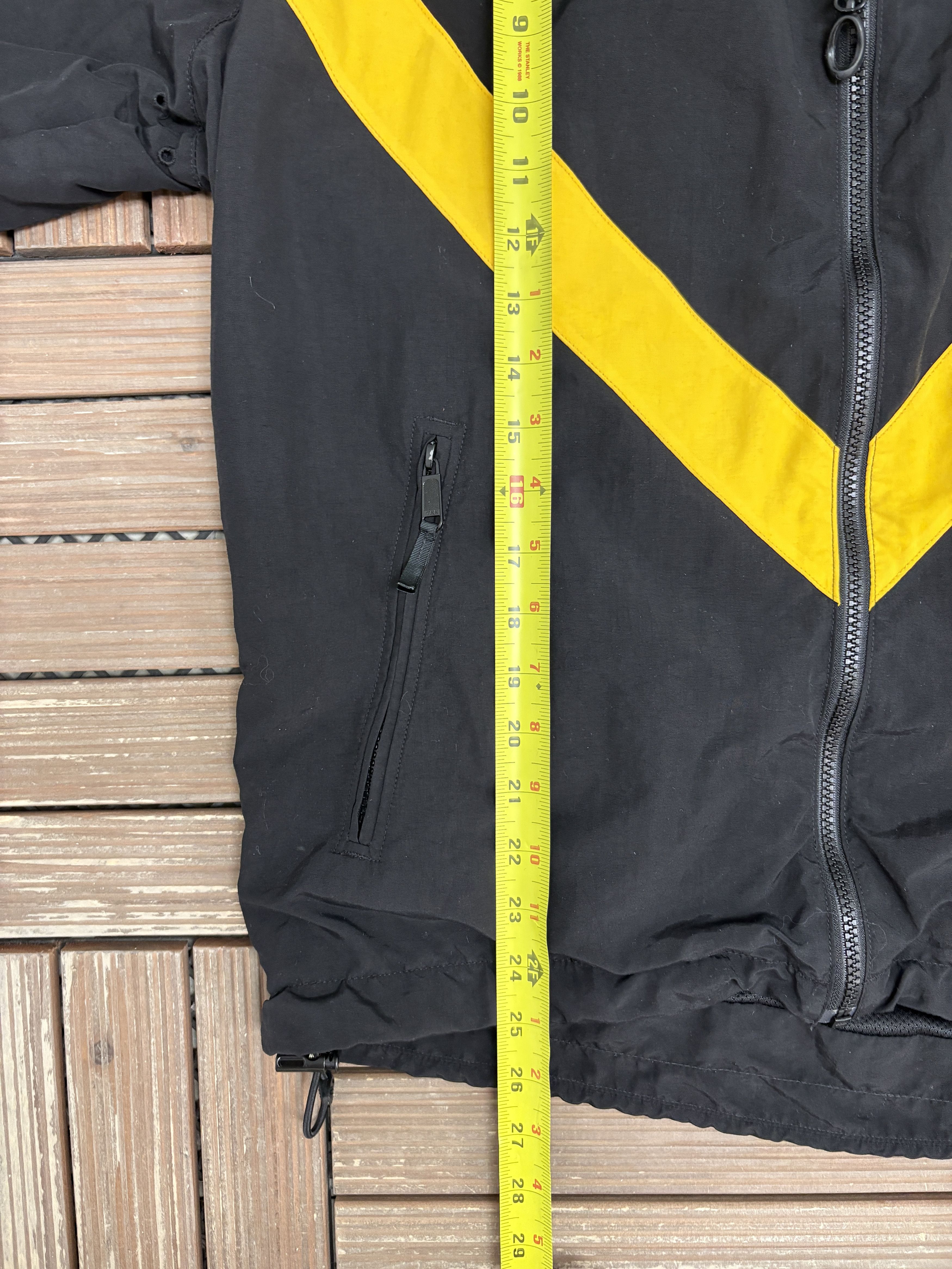 Vintage U.S. Army Embroidered Vintage Black Windbreaker Jacket Size US S / EU 44-46 / 1 - 8 Thumbnail