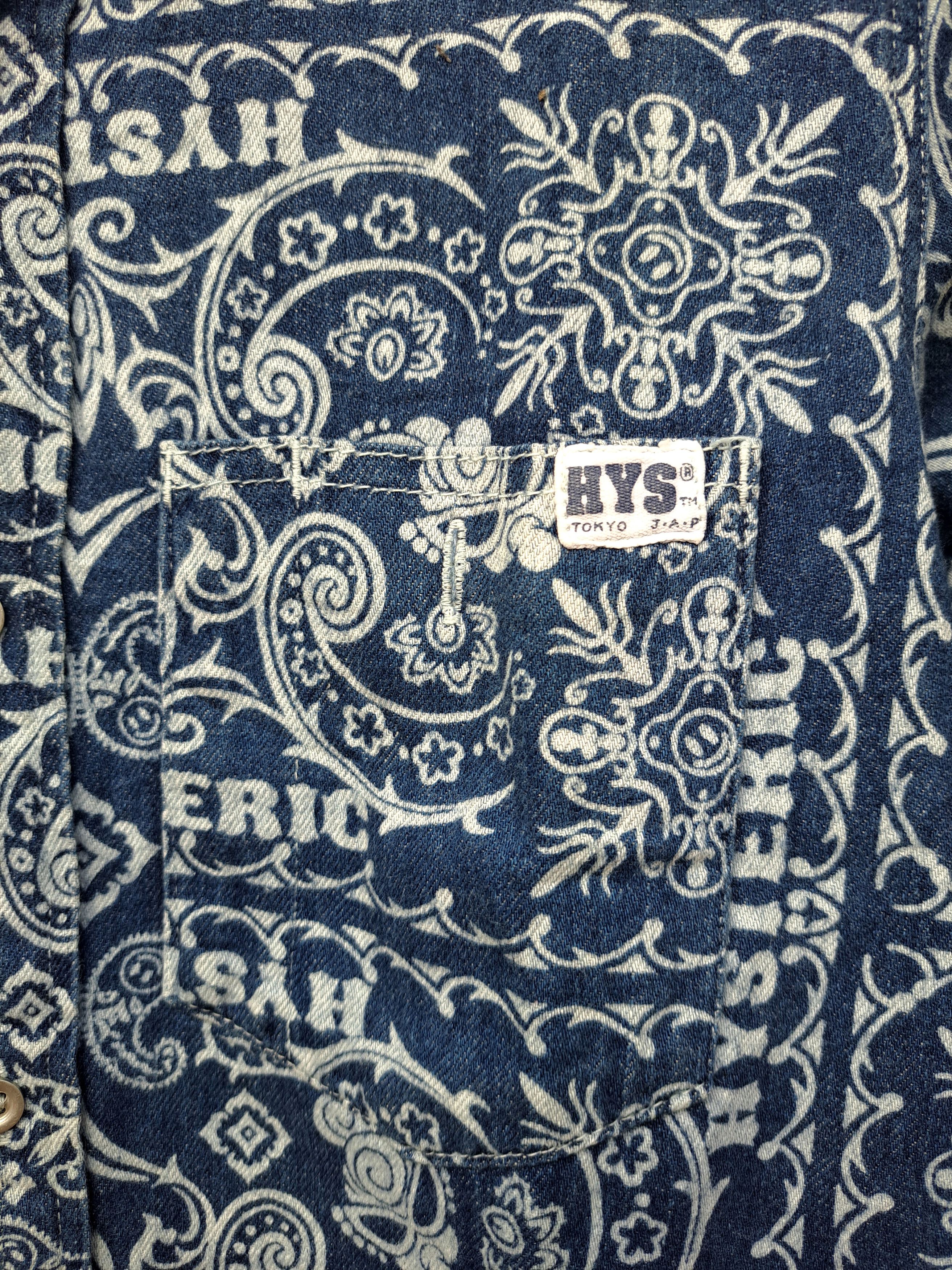 Hysteric Glamour × If Six Was Nine × Japanese Brand Boys Kids Hysteric Glamour Paisley Button Up Shirts Size US M / EU 48-50 / 2 - 3 Thumbnail