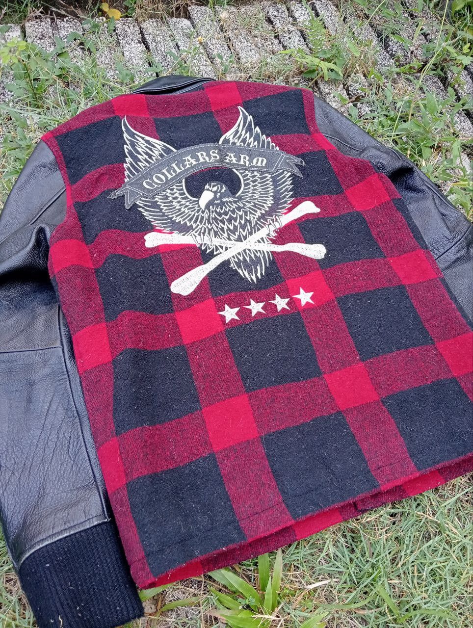 Japanese Brand Collars Arm Japanese Rider Jacket - Size L Size US L / EU 52-54 / 3 - 3 Thumbnail