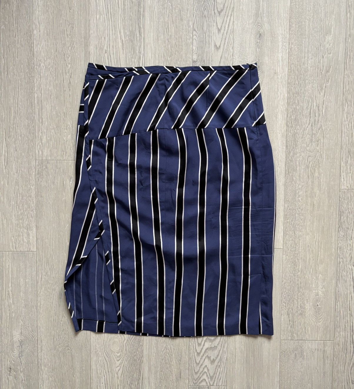 Acne Studios × Designer Acne Studios Striped Skirt Karlotta Vi St PSS16 Size 27" / US 4 / IT 40 - 1 Thumbnail