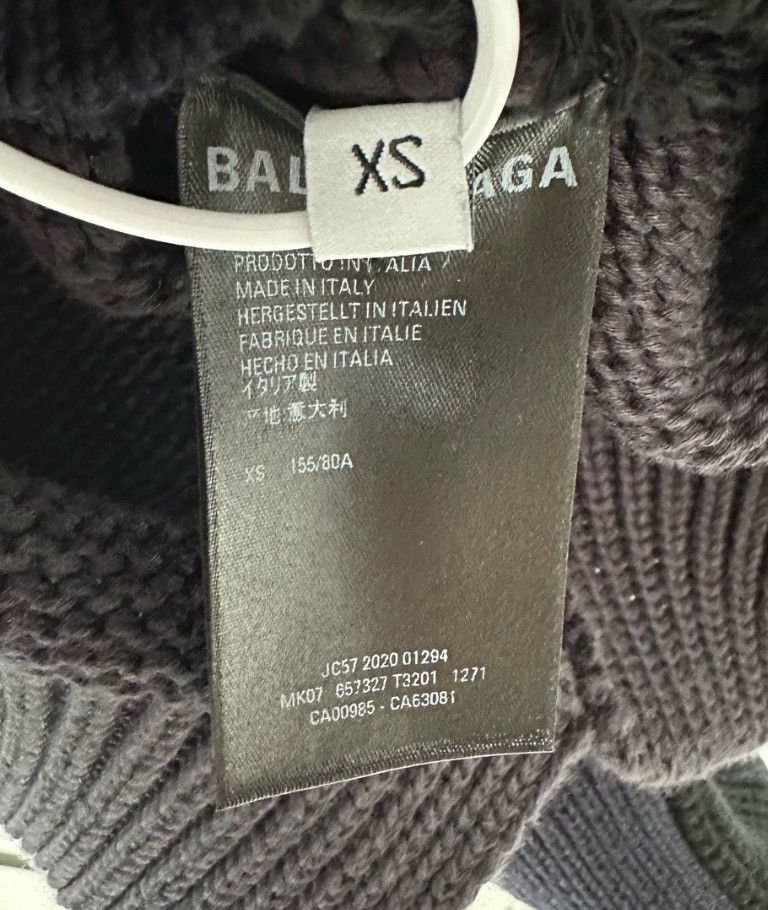 Balenciaga BALENCIAGA Splicing Destruction Cola Wave Emb 2412-Nextarrow Size US XS / EU 42 / 0 - 6 Thumbnail