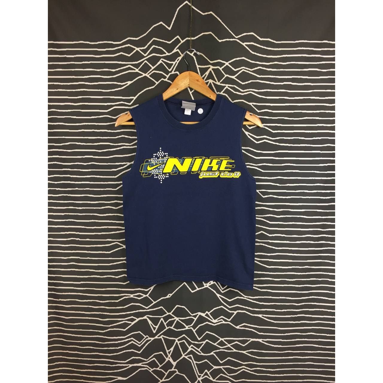 Nike × Vintage Vtg Nike Just Do It Ride Fly Drive Sleeveless Tee Size US S / EU 44-46 / 1 - 2 Thumbnail