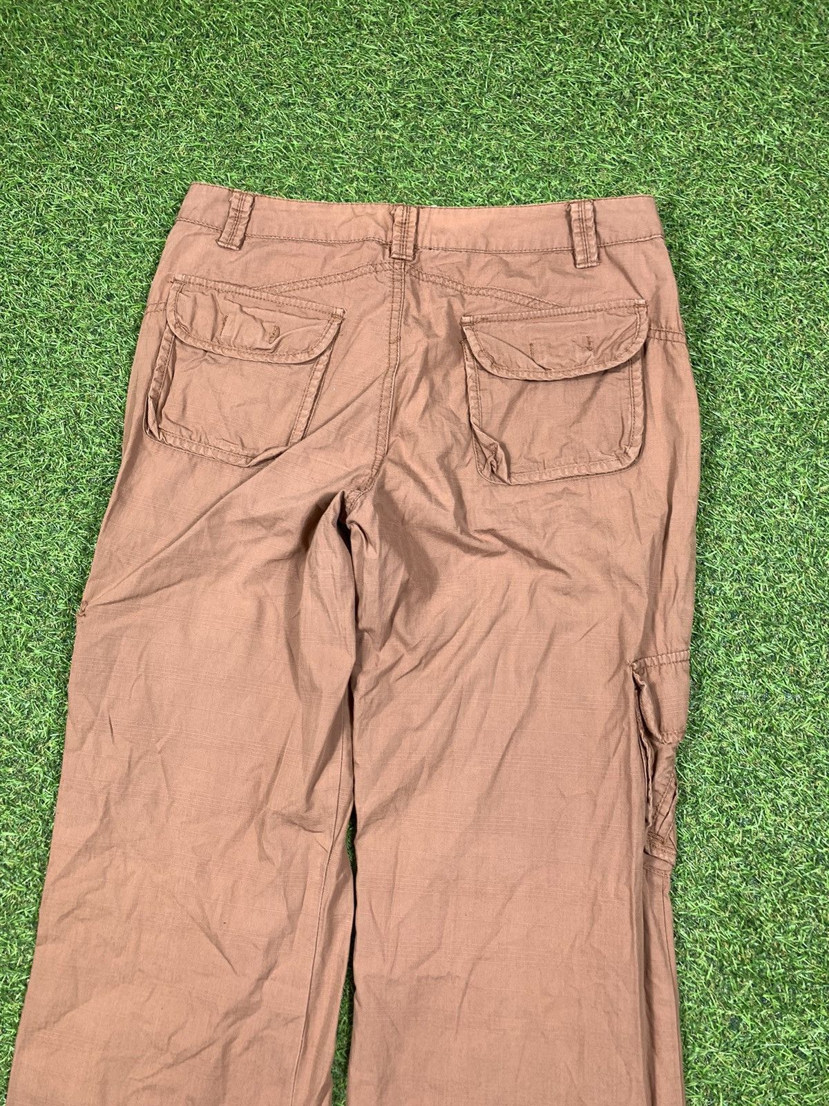 Japanese Brand × Vintage Vintage 90s Japanese cargo jeans faded LGB style size M Size 30" / US 8 / IT 44 - 5 Thumbnail