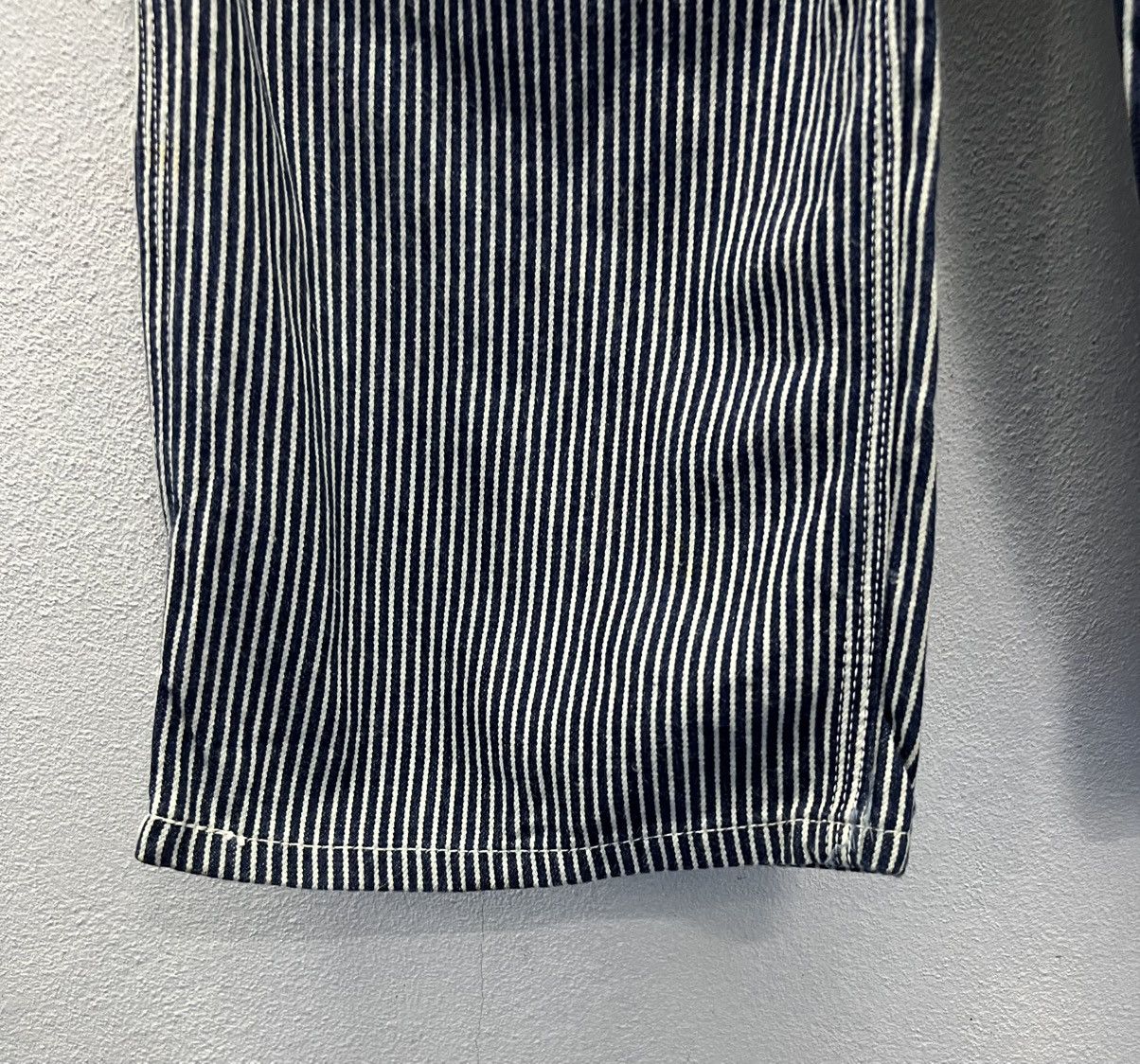 Japanese Brand × Vintage Vintage Vicerer Striped Denim Overalls - Size M Size US 31 - 17 Thumbnail