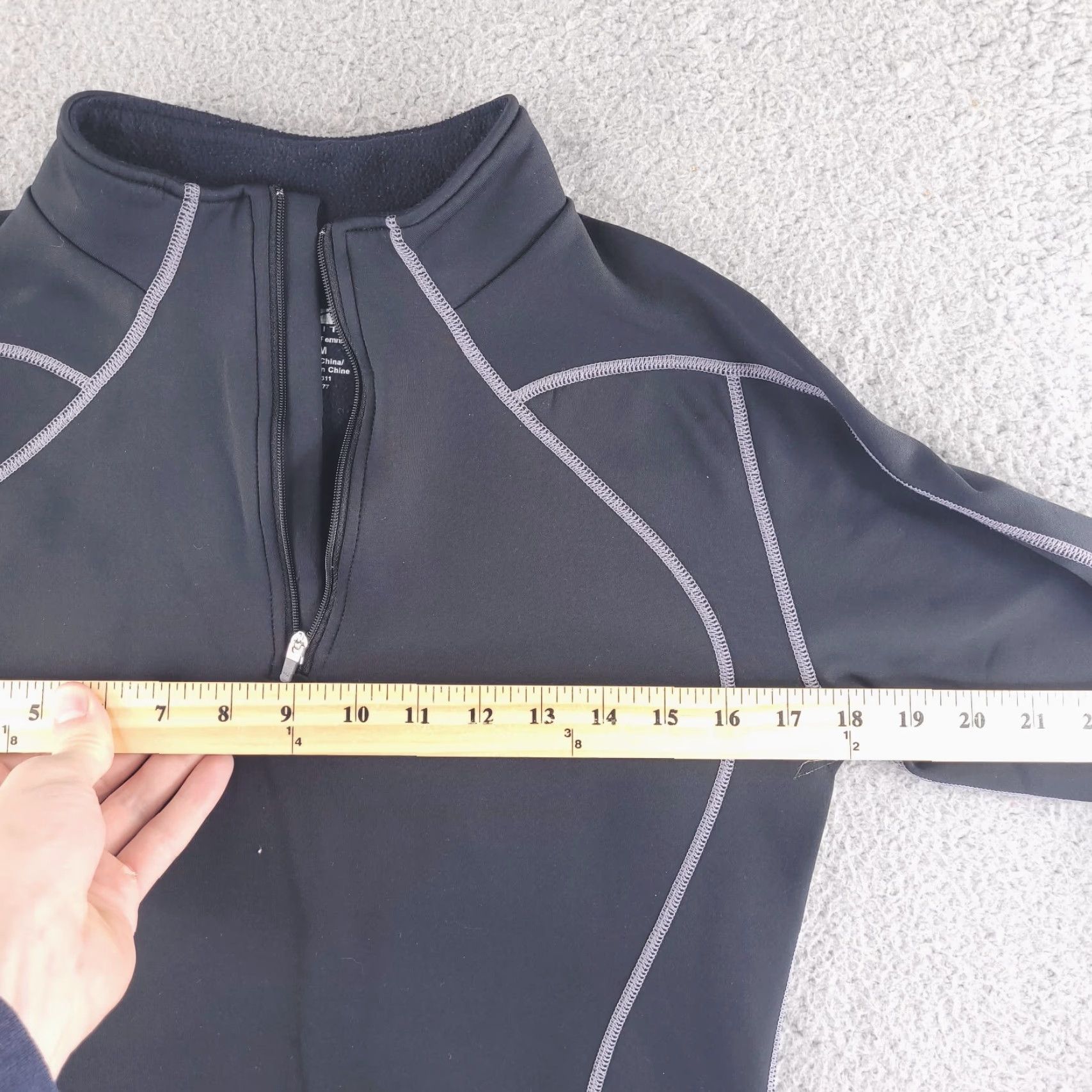 Vintage GoLite Jacket Womens Medium Black Lightweight Running Thumb Holes Zip Size M / US 6-8 / IT 42-44 - 6 Thumbnail