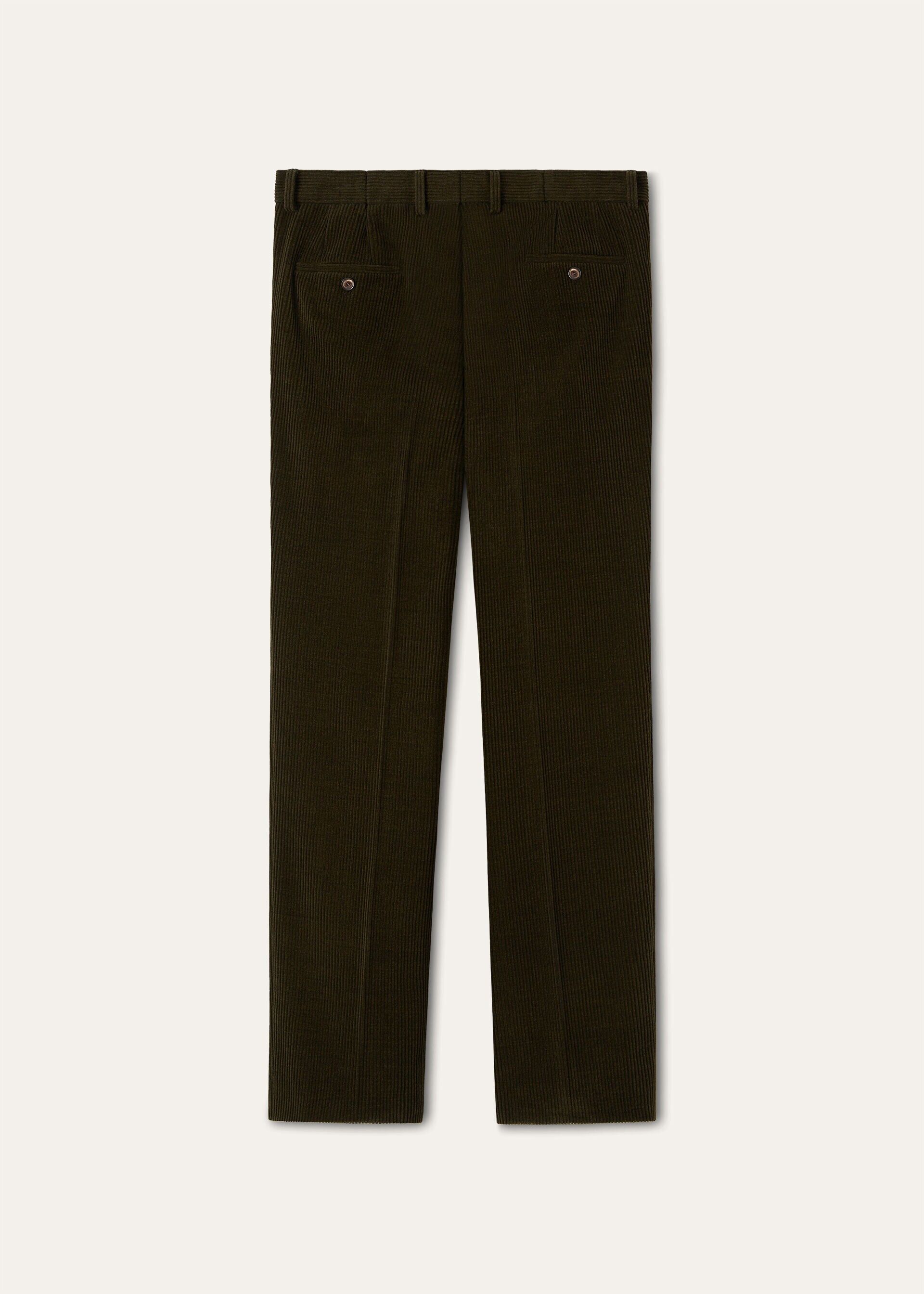 Loro Piana os11x0226 FAQ7247 Morrison Pant in Green Leaf Paths Size US 30 / EU 46 - 6 Thumbnail