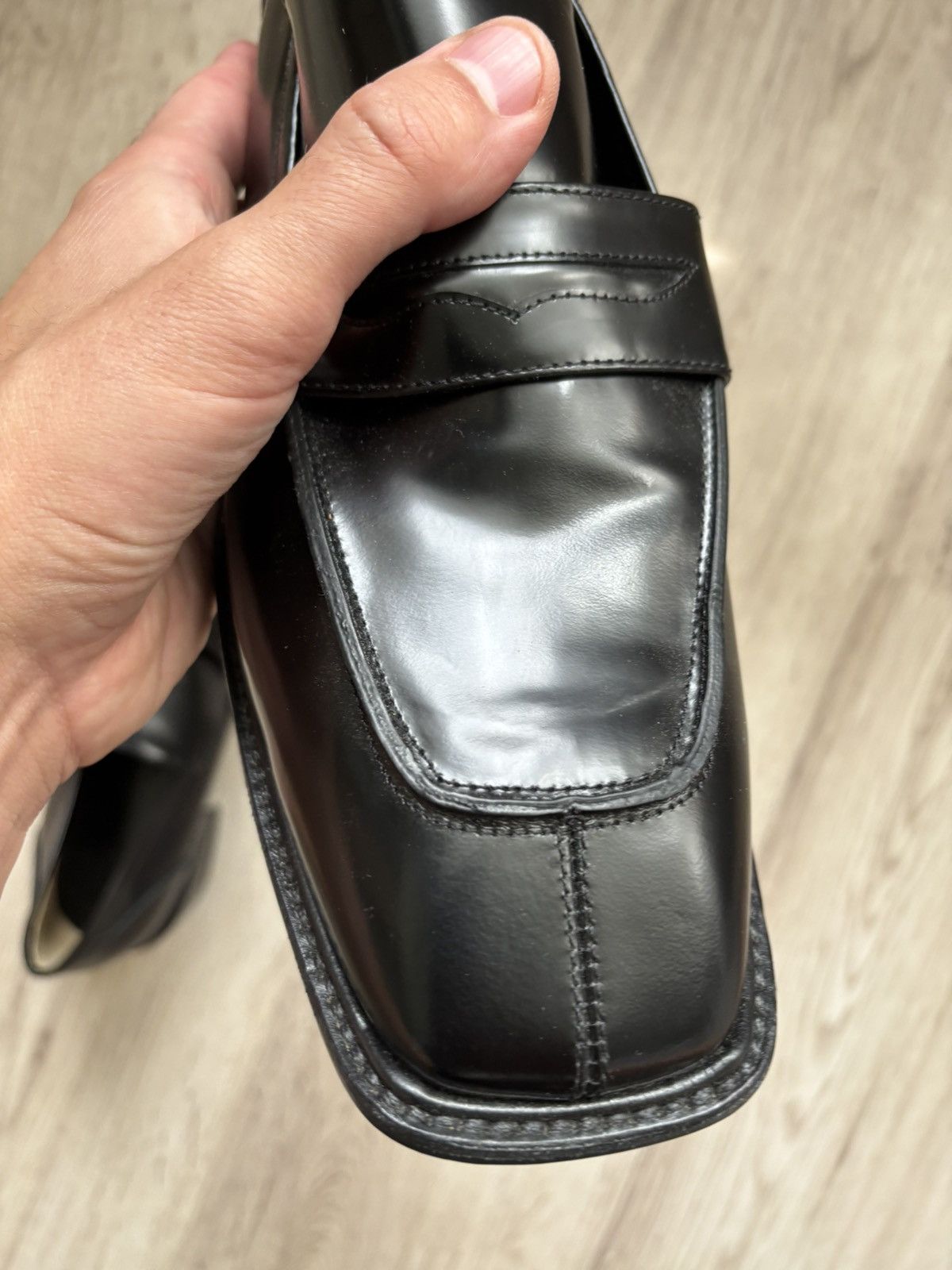 Other OSOI Black Derrick Loafers - Size 40, Minimalist Leather Size US 10 / IT 40 - 24 Thumbnail