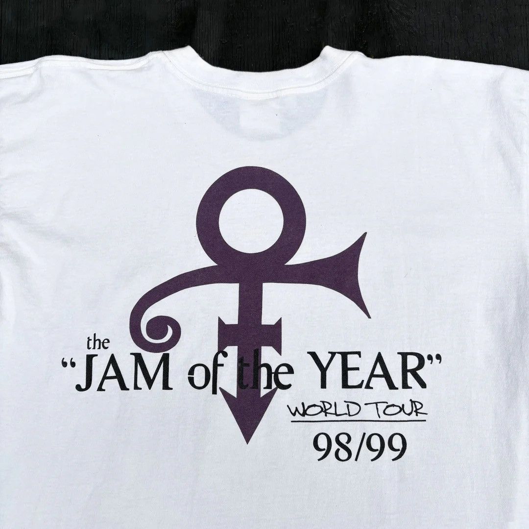 Band Tees × Prince × Vintage Prince 1997 98 90s Vintage Jam of the Year Band Tour T-Shirt Size US XL / EU 56 / 4 - 4 Thumbnail