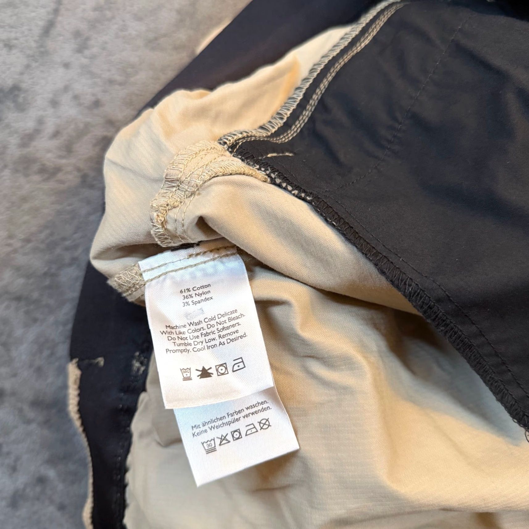Eddie Bauer Eddie Bauer Horizon Guide Shorts Mens 2XL Tan Elastic Waist Lightweight Nylon Chino Casual Travel Mens 2XL Beige Outdoor Stretch Size US 42 / EU 58 - 5 Thumbnail