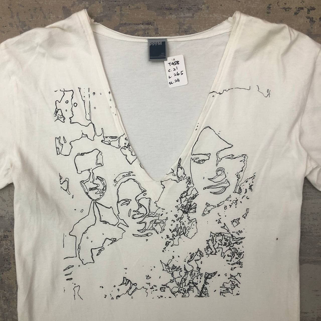 Japanese Brand T458 PPFM PUNK HARDCORE LONG SLEEVE TEE Size L / US 10 / IT 46 - 4 Thumbnail