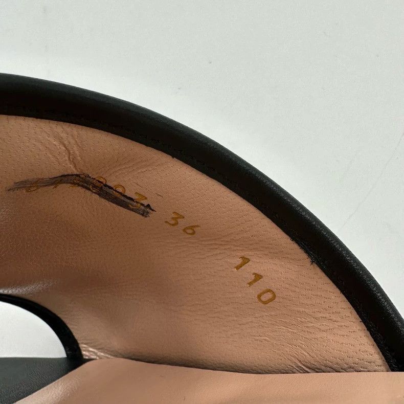 Gucci Gucci Double G Logo SlipOn Sandals-2505 Size US 6 / IT 36 - 4 Thumbnail