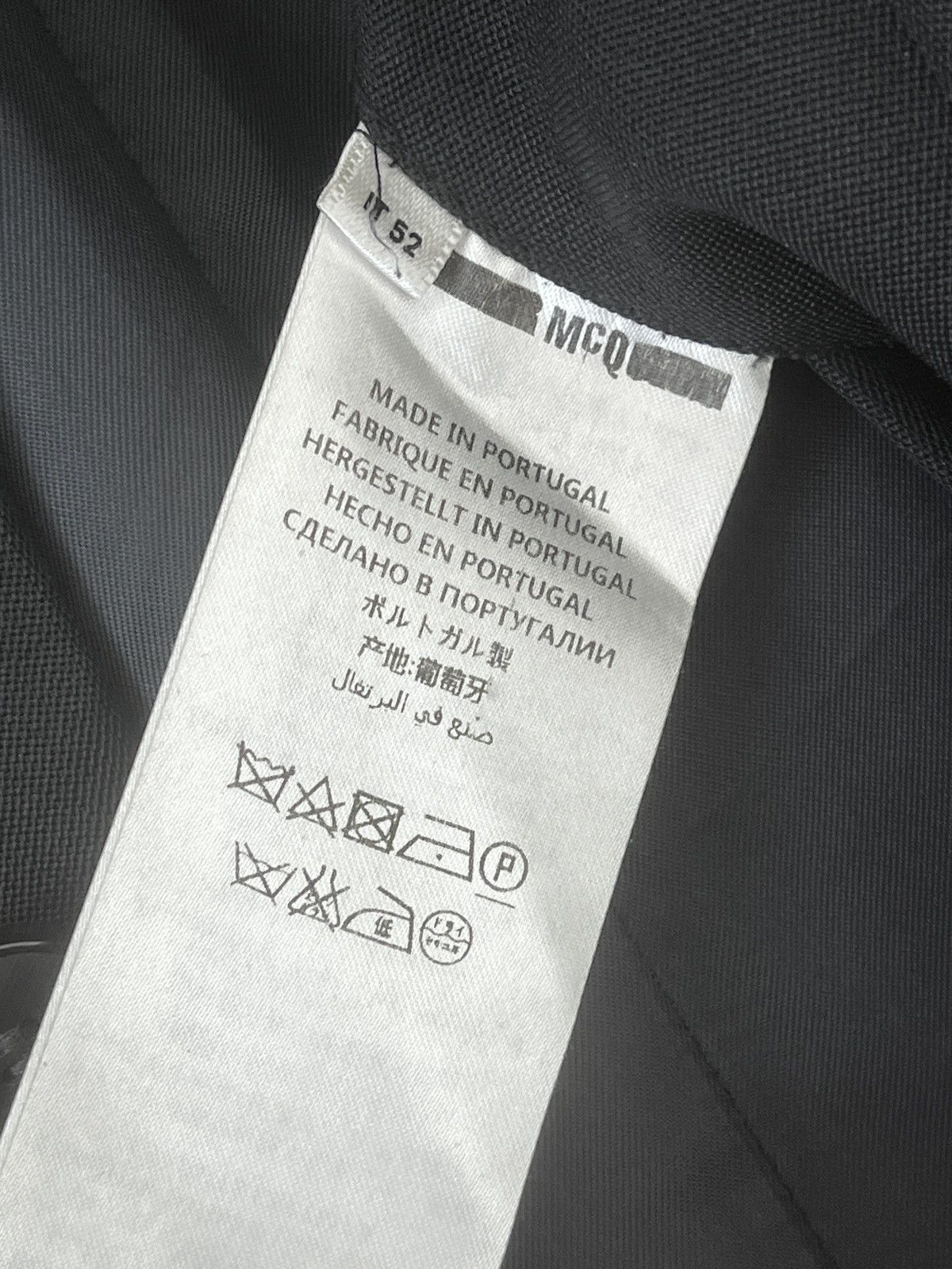 Alexander McQueen × MCQ × McQ Alexander McQueen MCQ Alexander McQueen Wool Coat Size US L / EU 52-54 / 3 - 5 Thumbnail